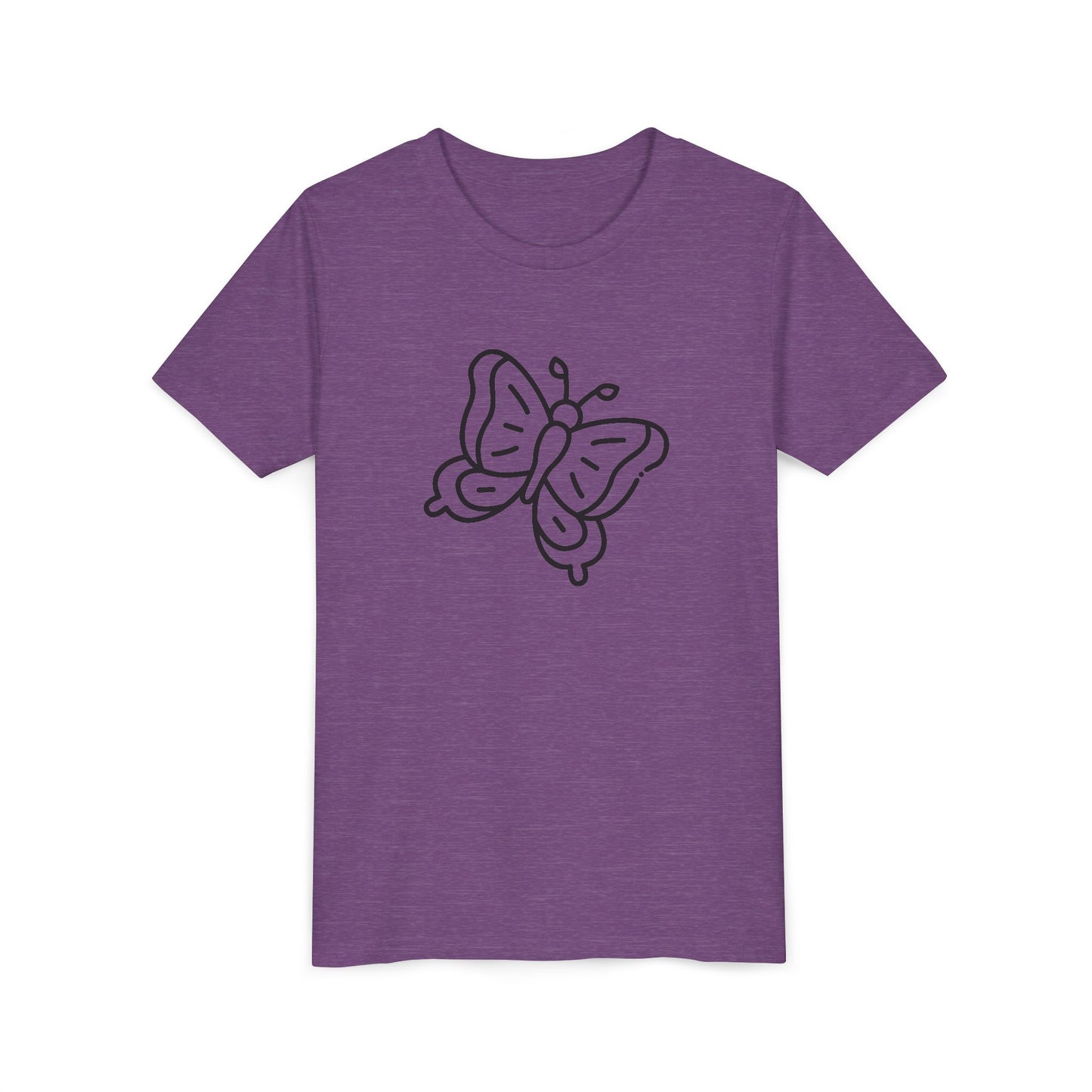 Youth Butterfly Graphic Tee - Fun & Whimsical Kids Shirt