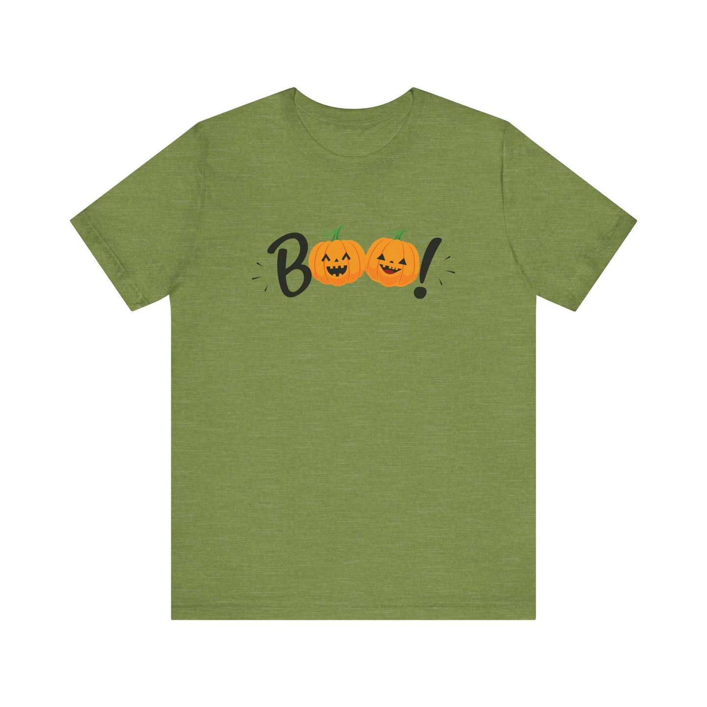 Boo Halloween T-Shirt, Funny Tee, Cute Pumpkin Top, Halloween Costume, Spooky Holiday Shirt