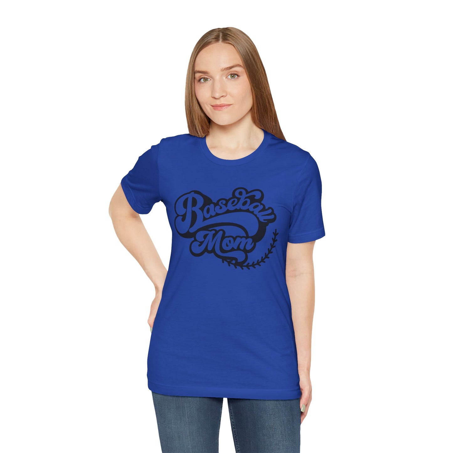 Baseball Mom Jersey Tee - Supportive & Stylish Shirt for Sports Moms