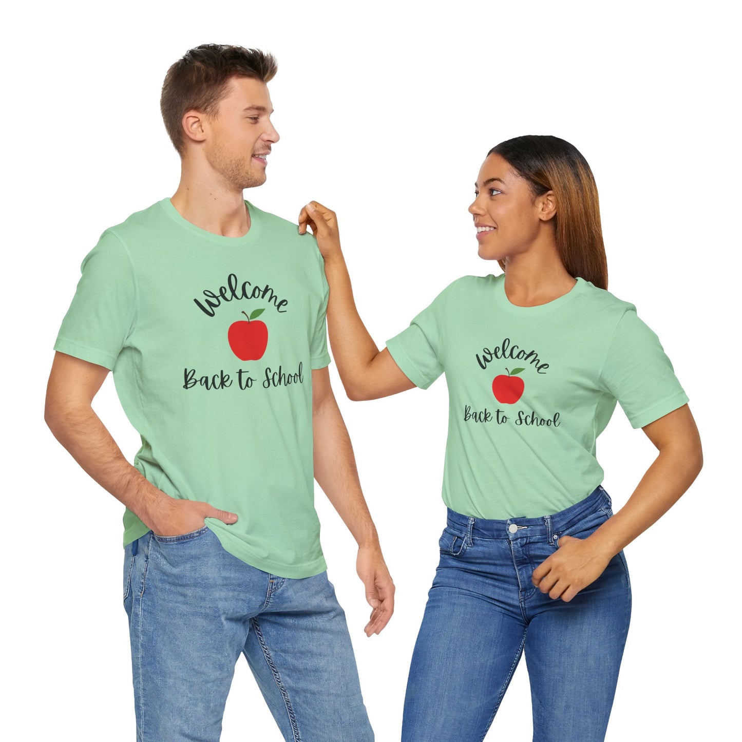 Back to School Tee, Welcome Back to School T-Shirt, Unisex Jersey Shirt, Teacher Gift, Student Fashion, Kids School Outfit
