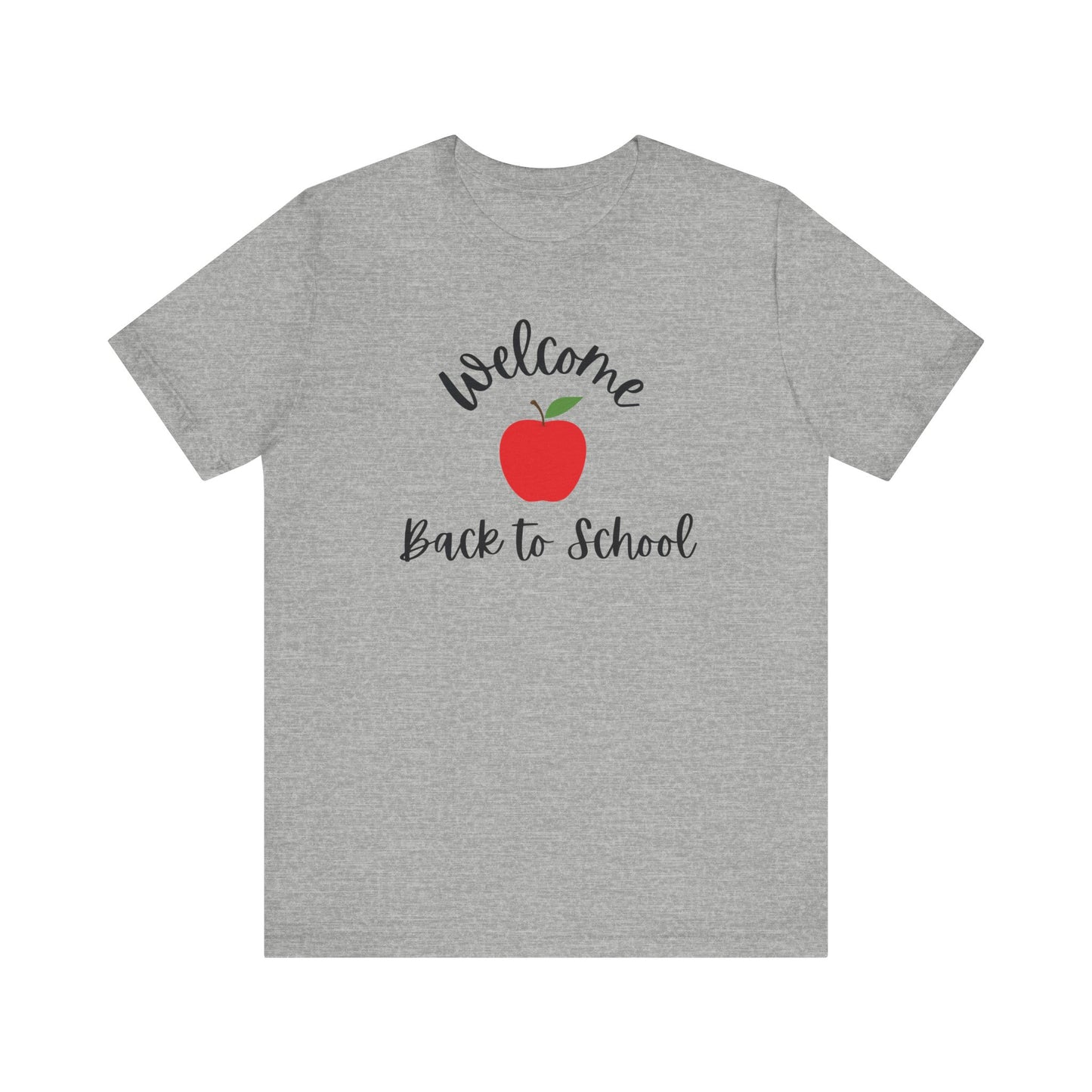 Back to School Tee, Welcome Back to School T-Shirt, Unisex Jersey Shirt, Teacher Gift, Student Fashion, Kids School Outfit