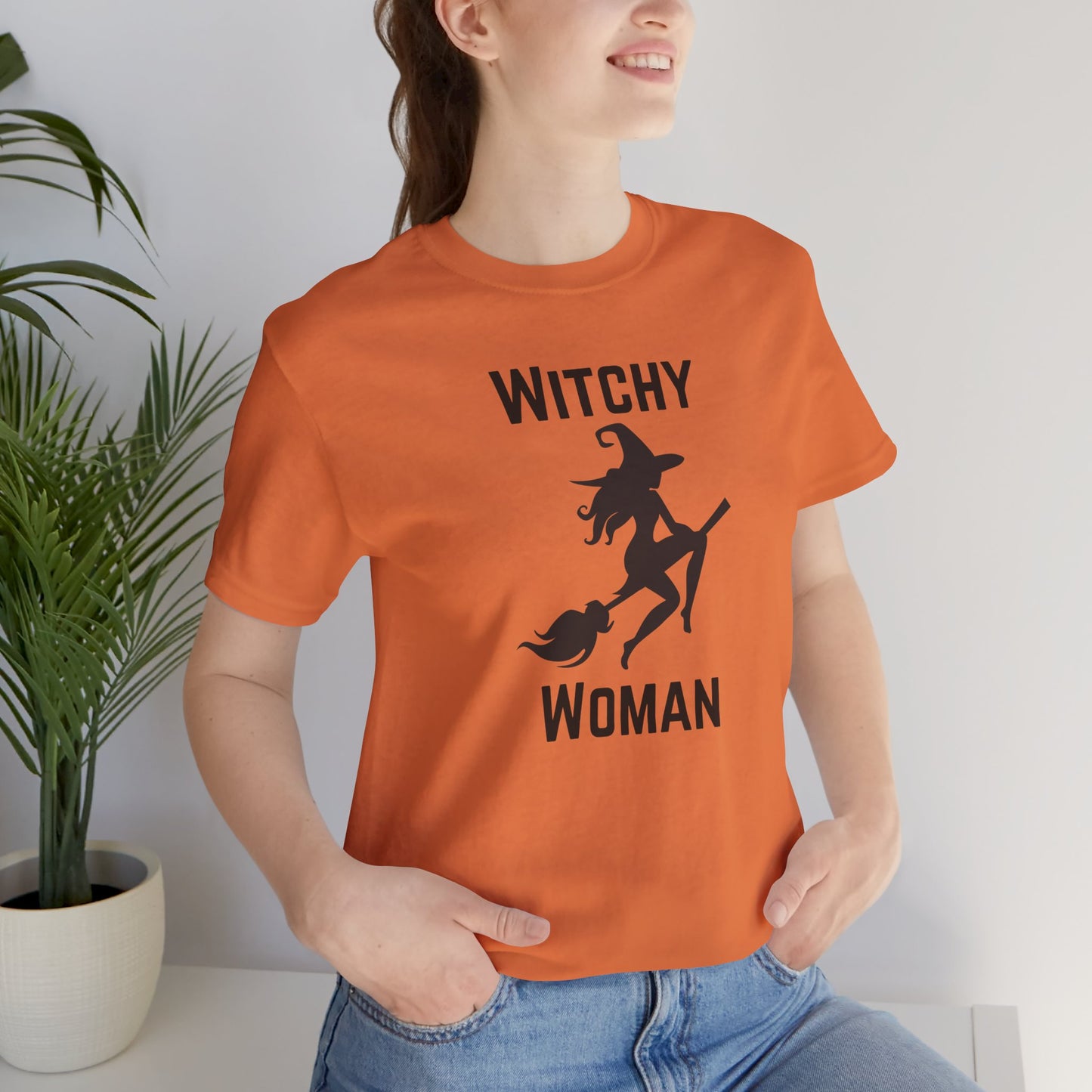 Witchy Woman Tee, Magical Shirt, Halloween Apparel, Gift for Witches, Cute Witch T-Shirt, Witchcraft Fashion