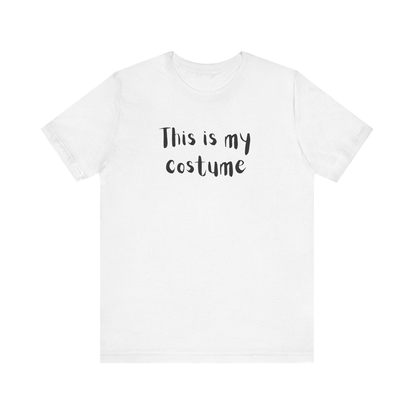 Halloween Costume Tee, Funny Halloween Shirt, Short Sleeve Tee, Spooky Season Apparel, Casual Costume Top, Festive Gift Idea