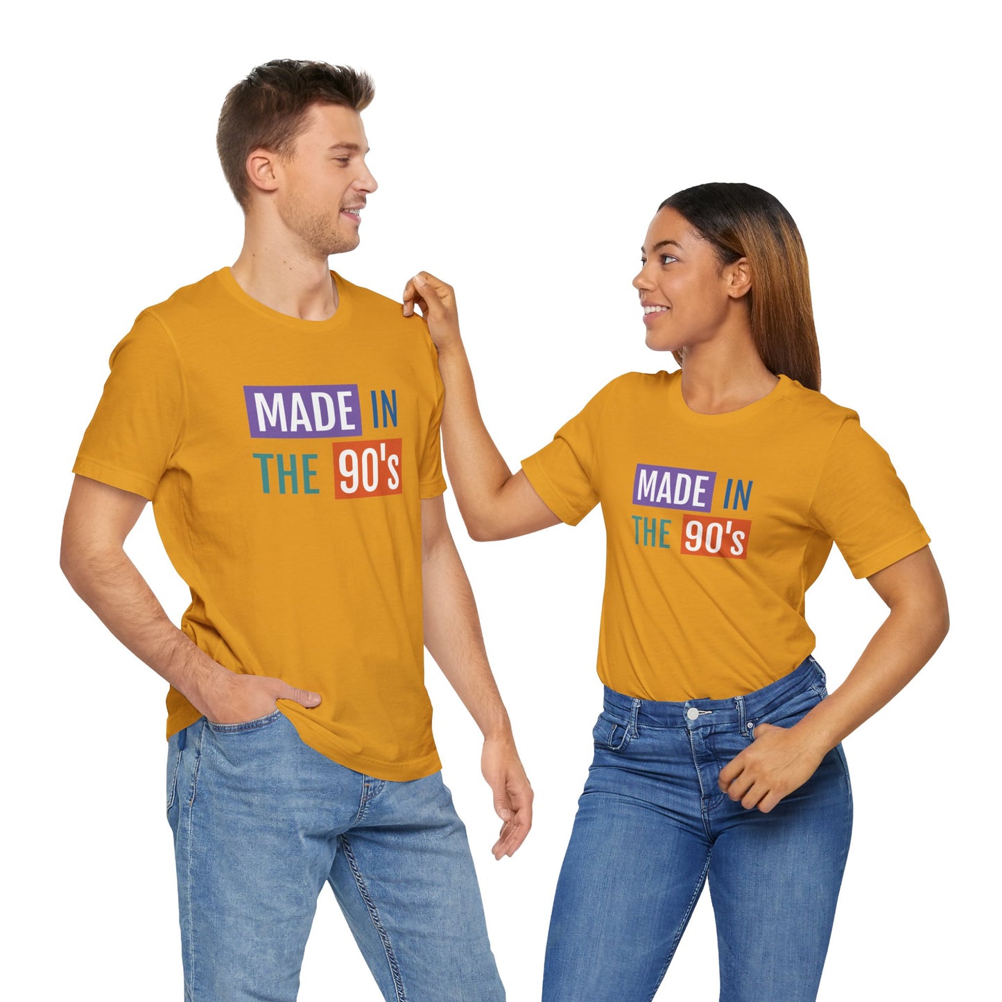 90's Nostalgia Unisex Tee - Made in the 90's Short Sleeve T-Shirt