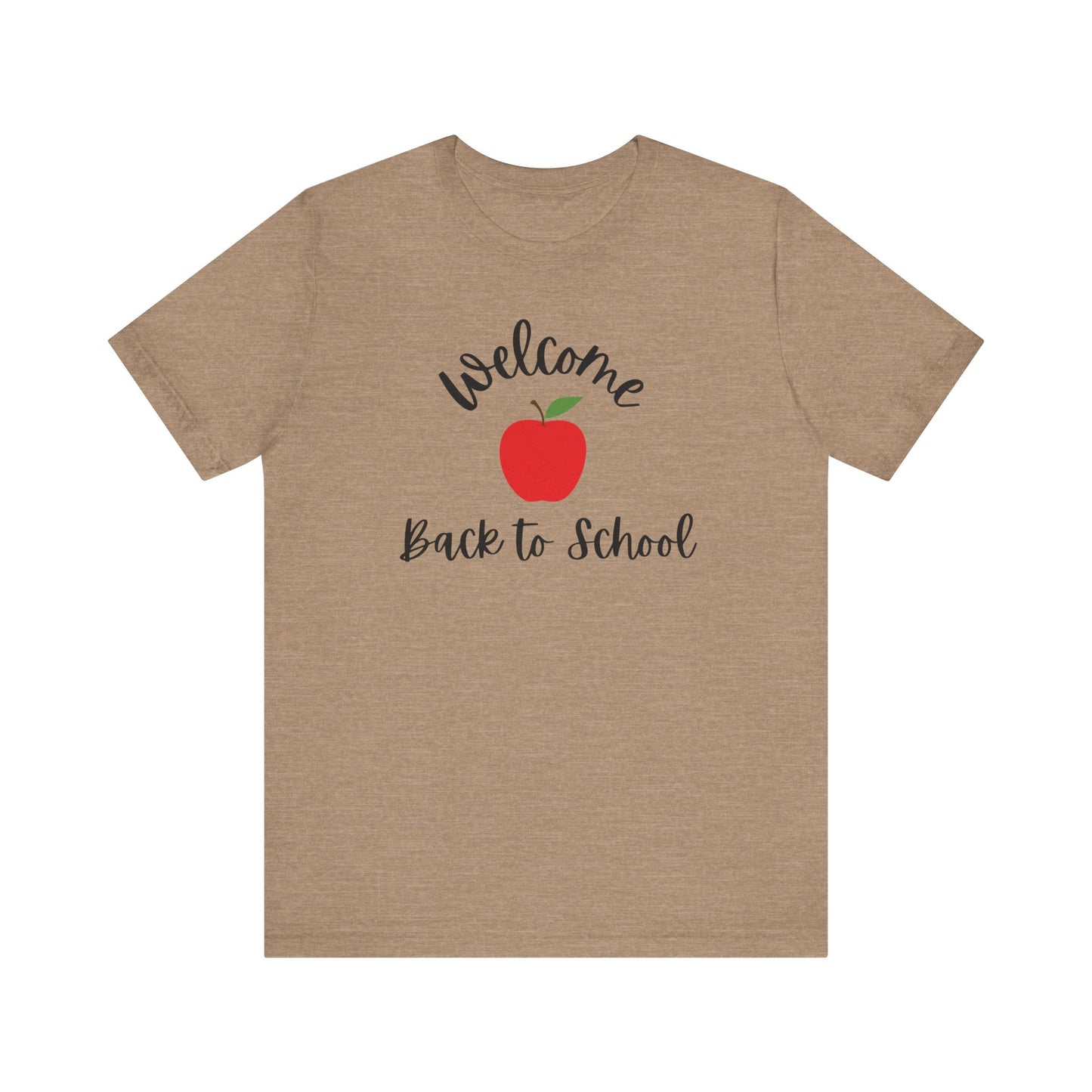 Back to School Tee, Welcome Back to School T-Shirt, Unisex Jersey Shirt, Teacher Gift, Student Fashion, Kids School Outfit