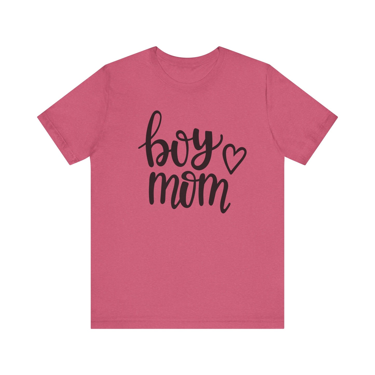 Boy Mom Graphic Tee -Jersey Short Sleeve T-Shirt