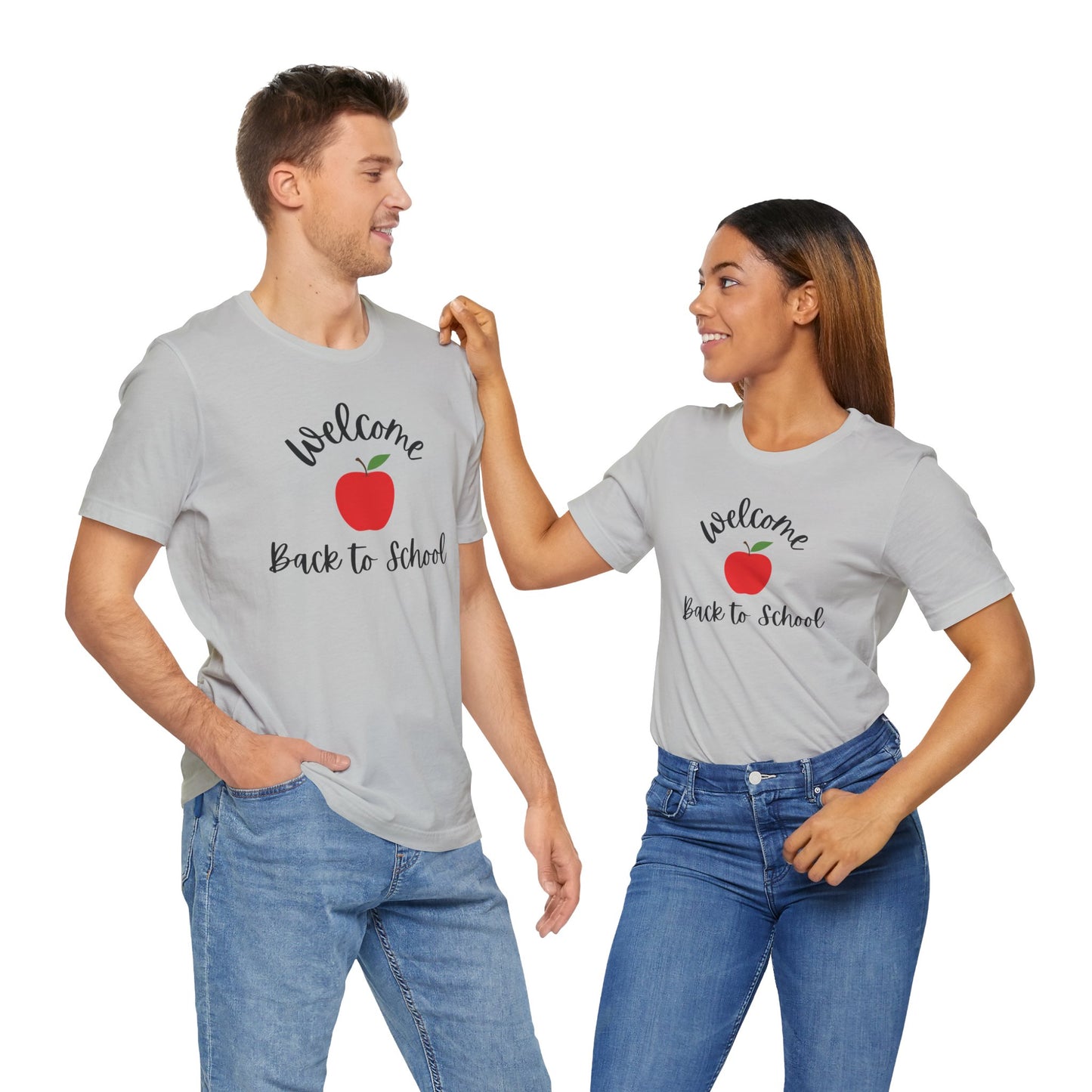 Back to School Tee, Welcome Back to School T-Shirt, Unisex Jersey Shirt, Teacher Gift, Student Fashion, Kids School Outfit