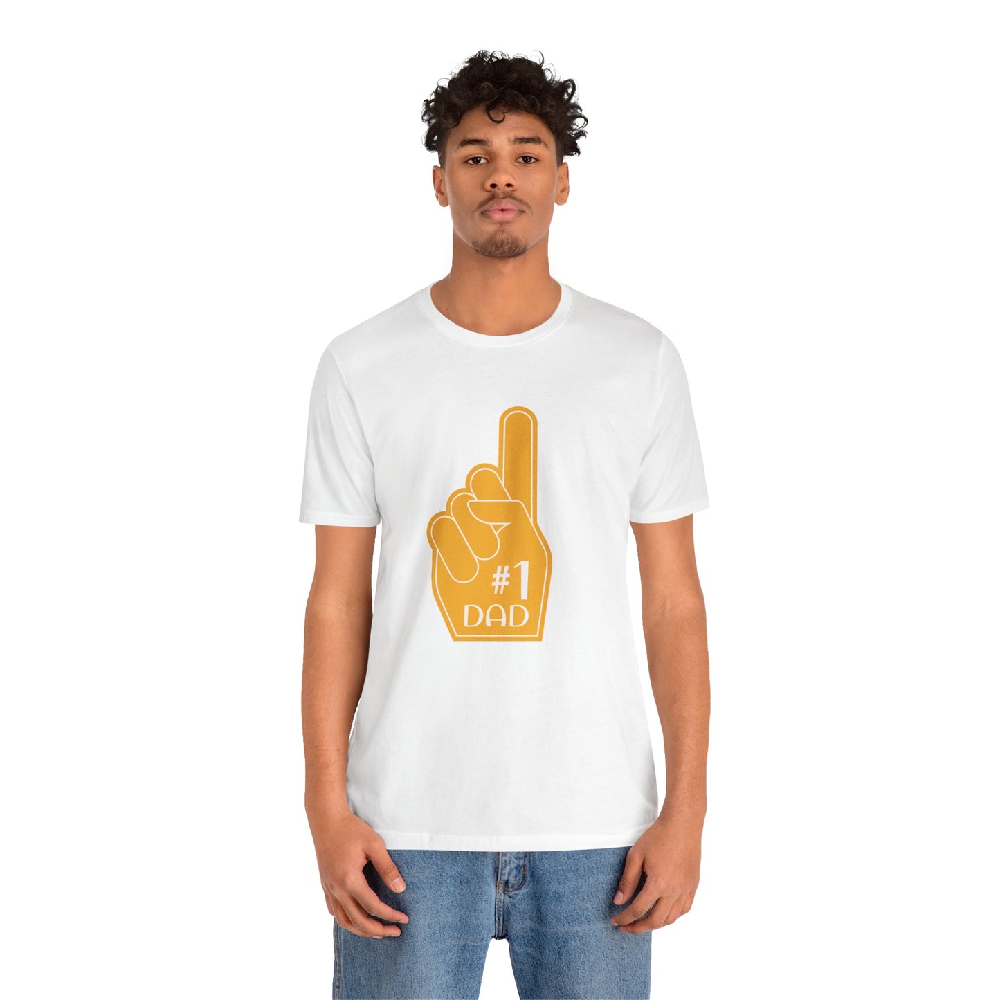 #1 Dad Jersey Tee - Perfect Father's Day Gift