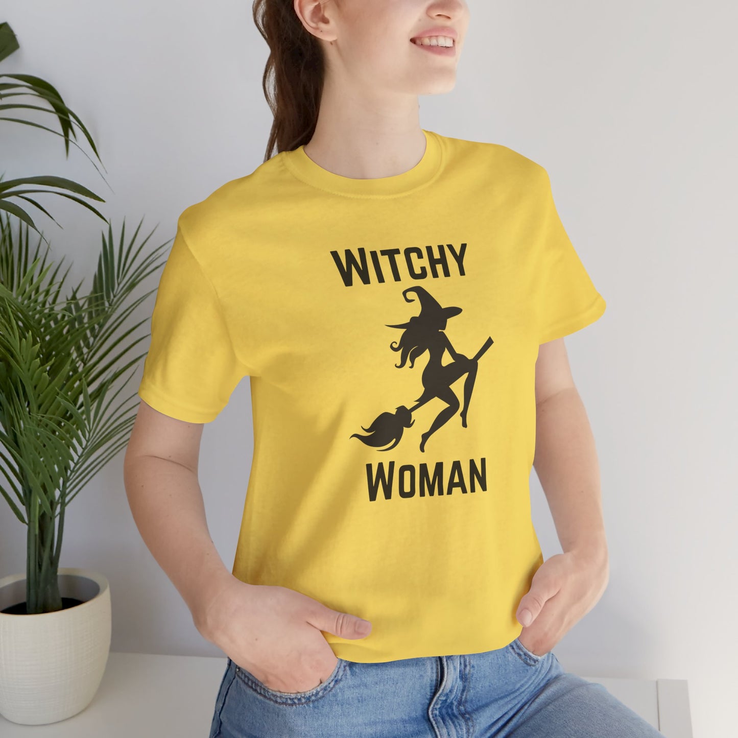 Witchy Woman Tee, Magical Shirt, Halloween Apparel, Gift for Witches, Cute Witch T-Shirt, Witchcraft Fashion