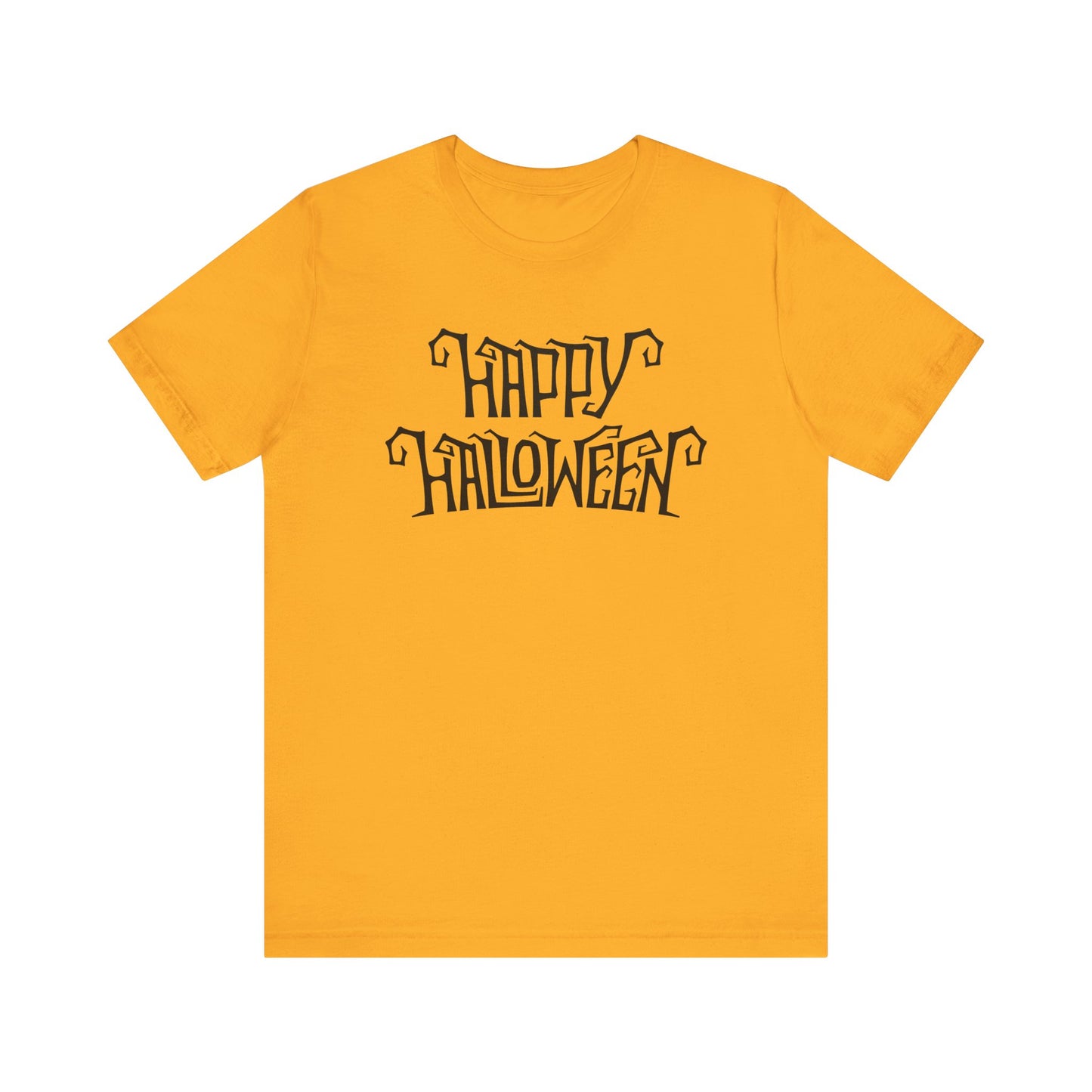 Happy Halloween Tee, Spooky Graphic Shirt, Festive Fall Apparel, Halloween Costume Top, Halloween Party Wear