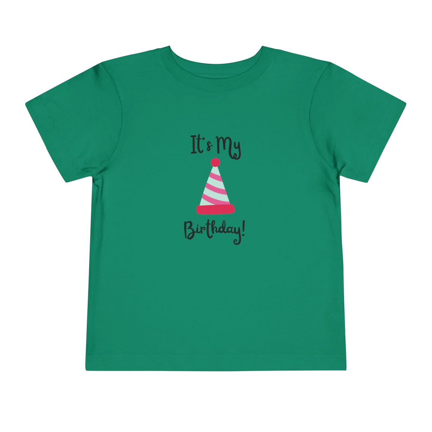 Birthday Party Toddler Tee - "It's My Birthday!"