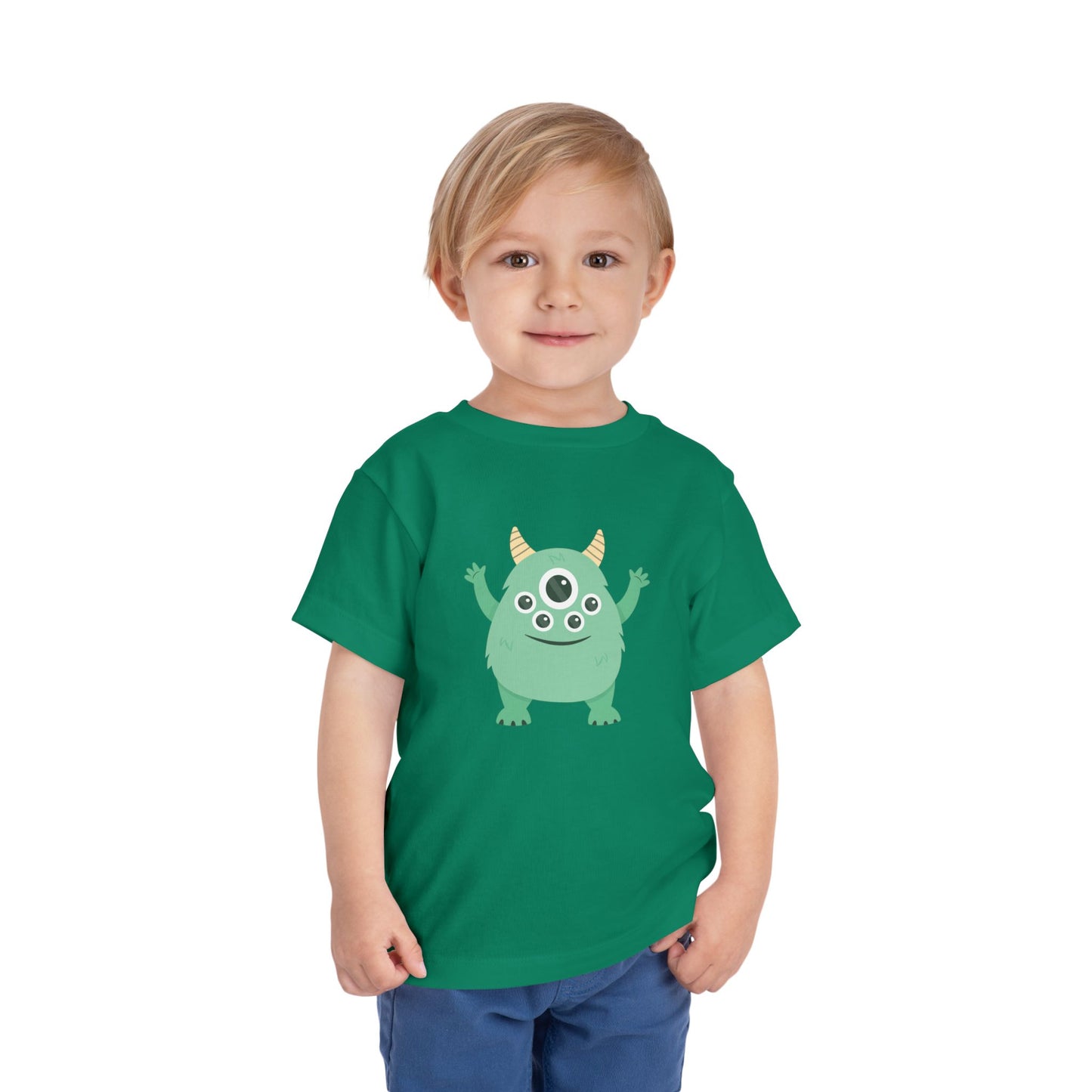 Cute Monster Toddler Tee – Fun Short Sleeve Shirt for Kids