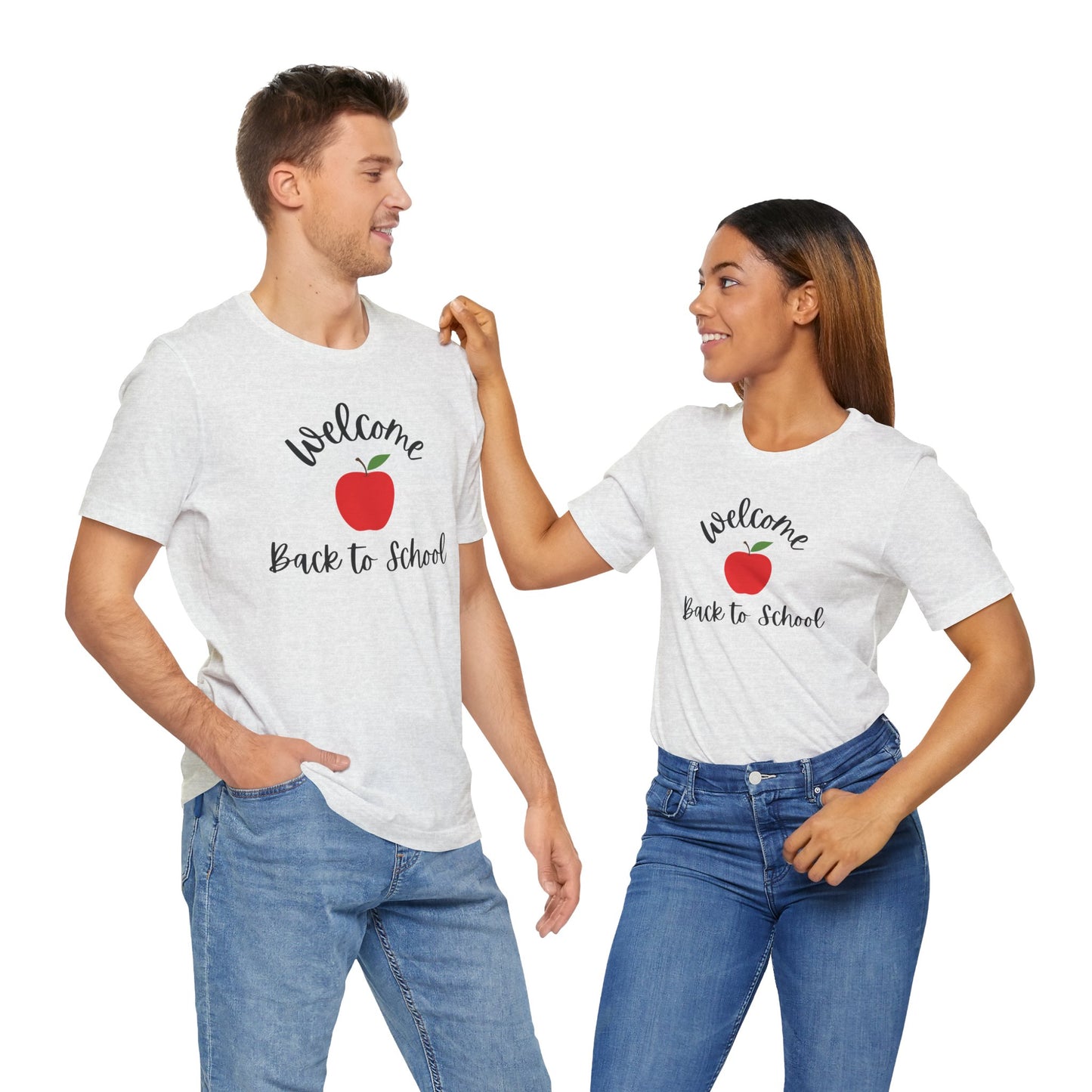 Back to School Tee, Welcome Back to School T-Shirt, Unisex Jersey Shirt, Teacher Gift, Student Fashion, Kids School Outfit