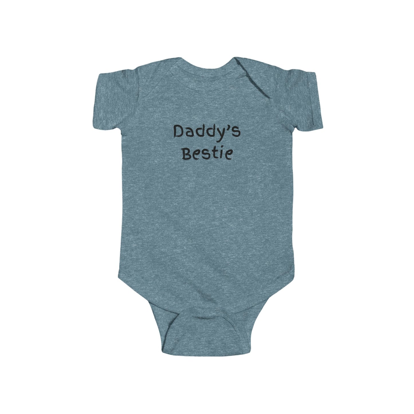 Daddy's Bestie Infant Bodysuit - Cute Baby Outfit for Newborns & Infants