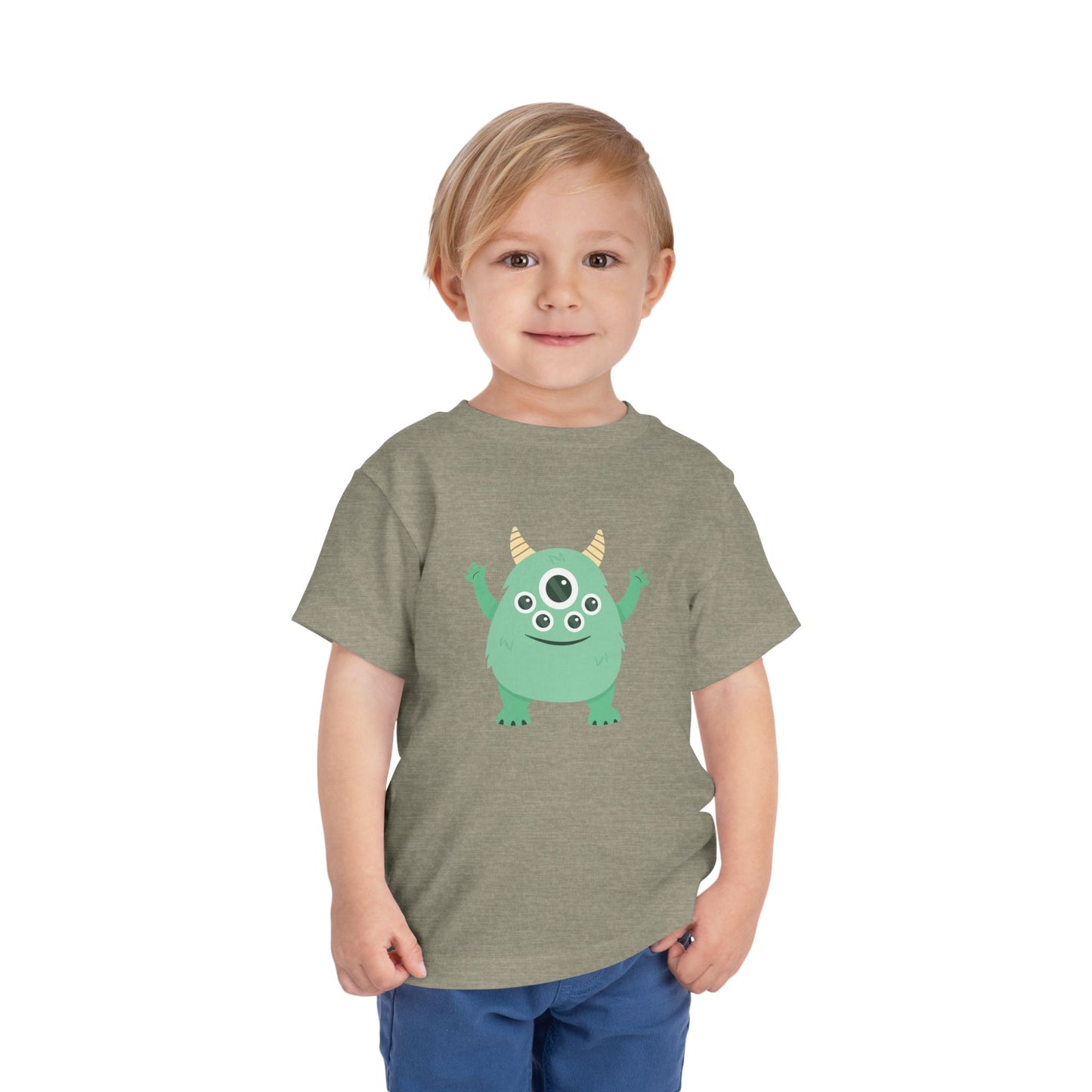 Cute Monster Toddler Tee – Fun Short Sleeve Shirt for Kids