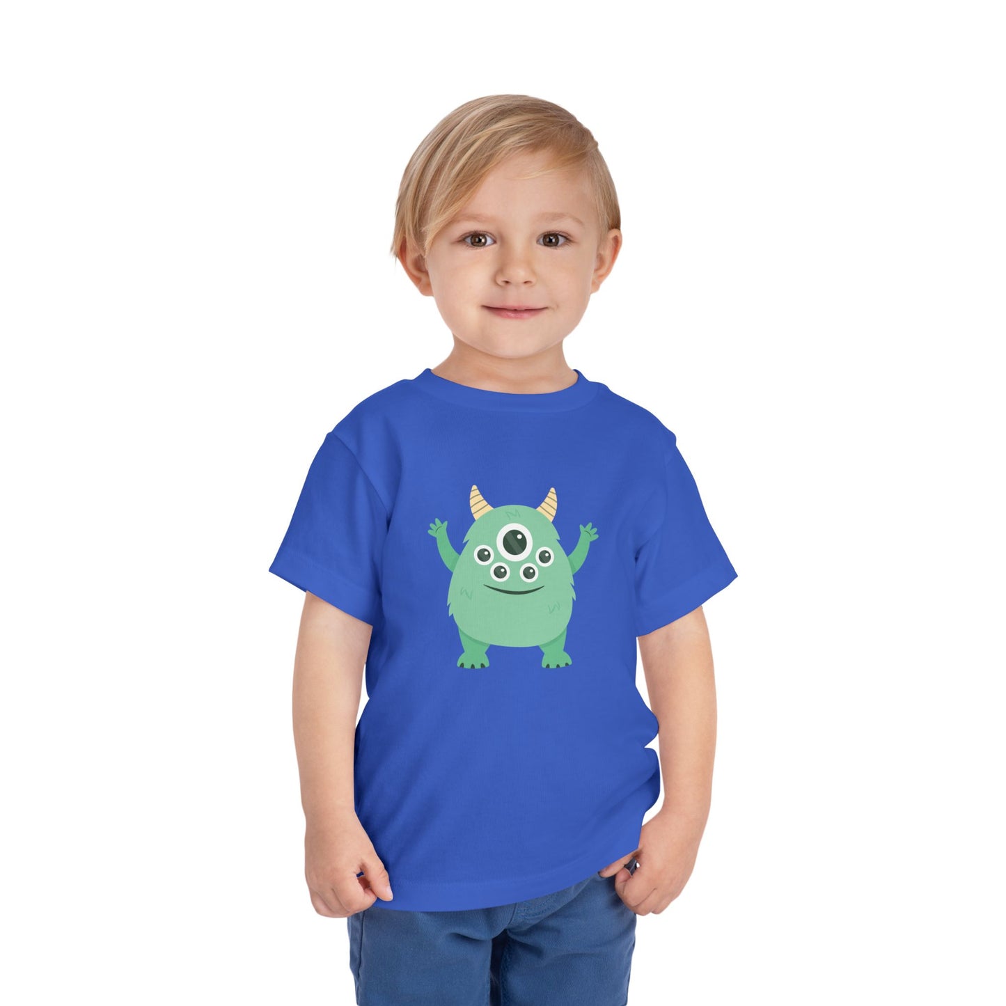 Cute Monster Toddler Tee – Fun Short Sleeve Shirt for Kids
