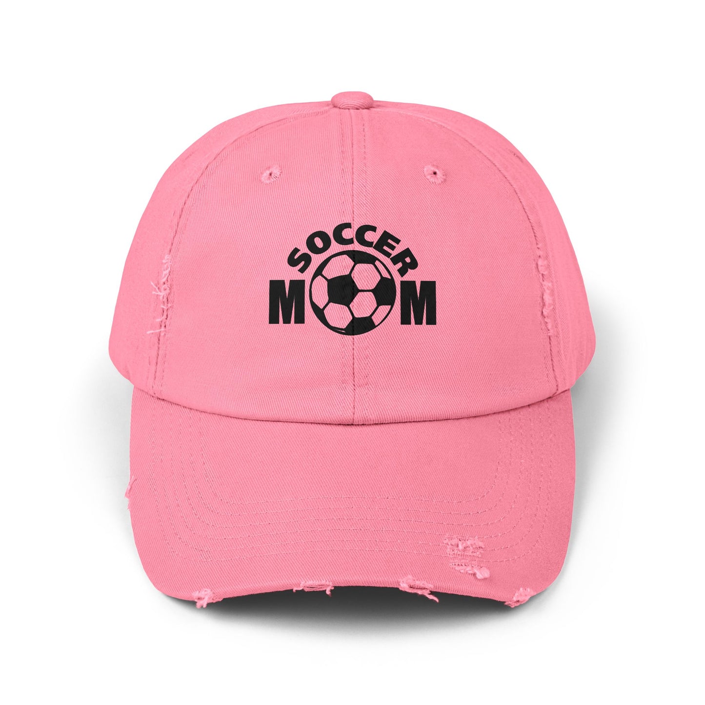 Soccer Mom Distressed Cap - Perfect Gift for Sports Moms