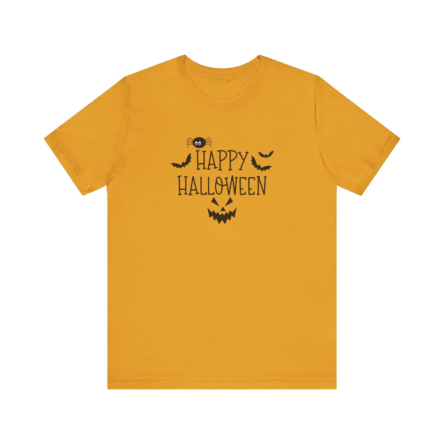 Happy Halloween Tee, Spooky T-Shirt for Fall, Halloween Party Attire, Trick or Treat Shirt, Casual Halloween Outfit