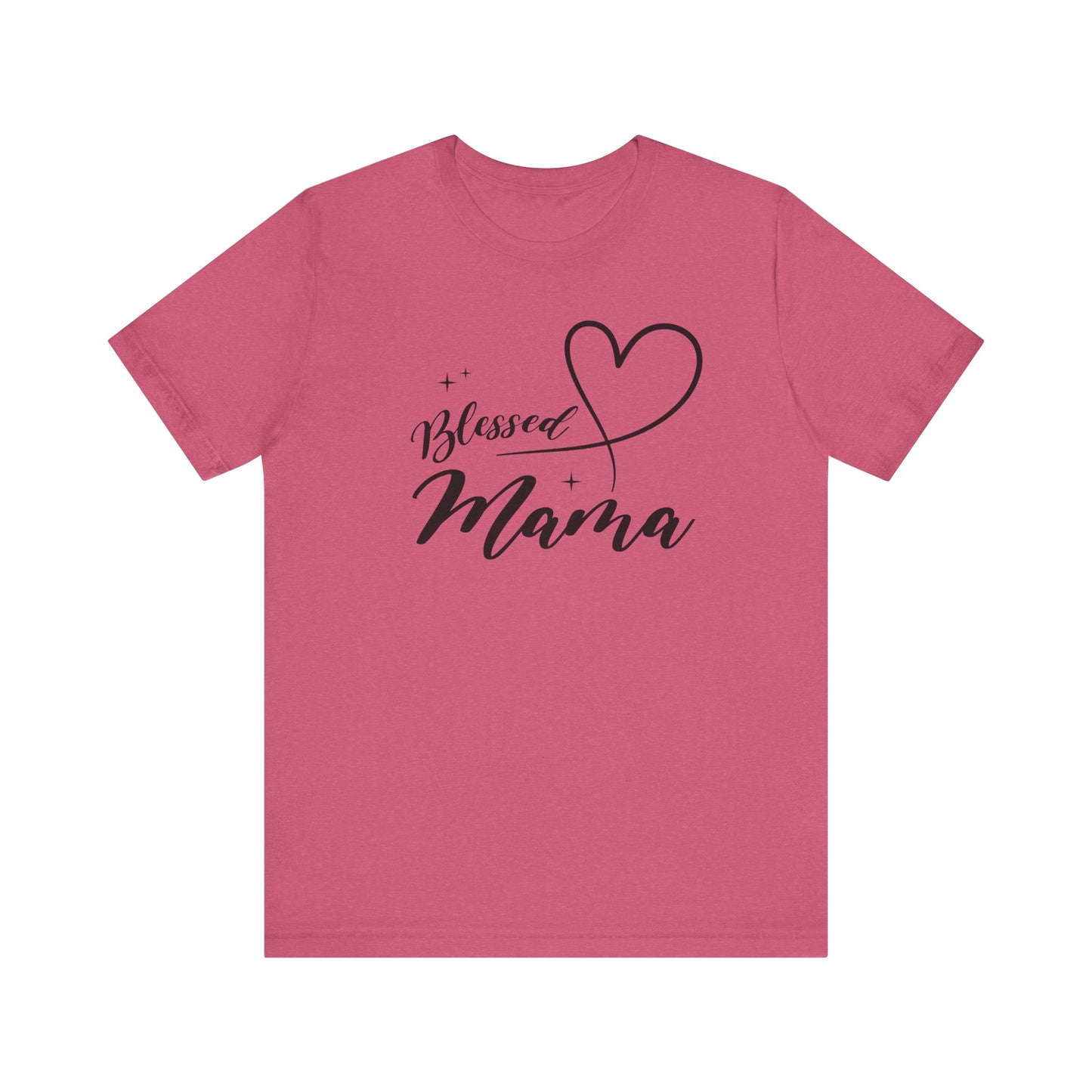 Blessed Mama Short Sleeve Tee - Perfect Gift for Moms