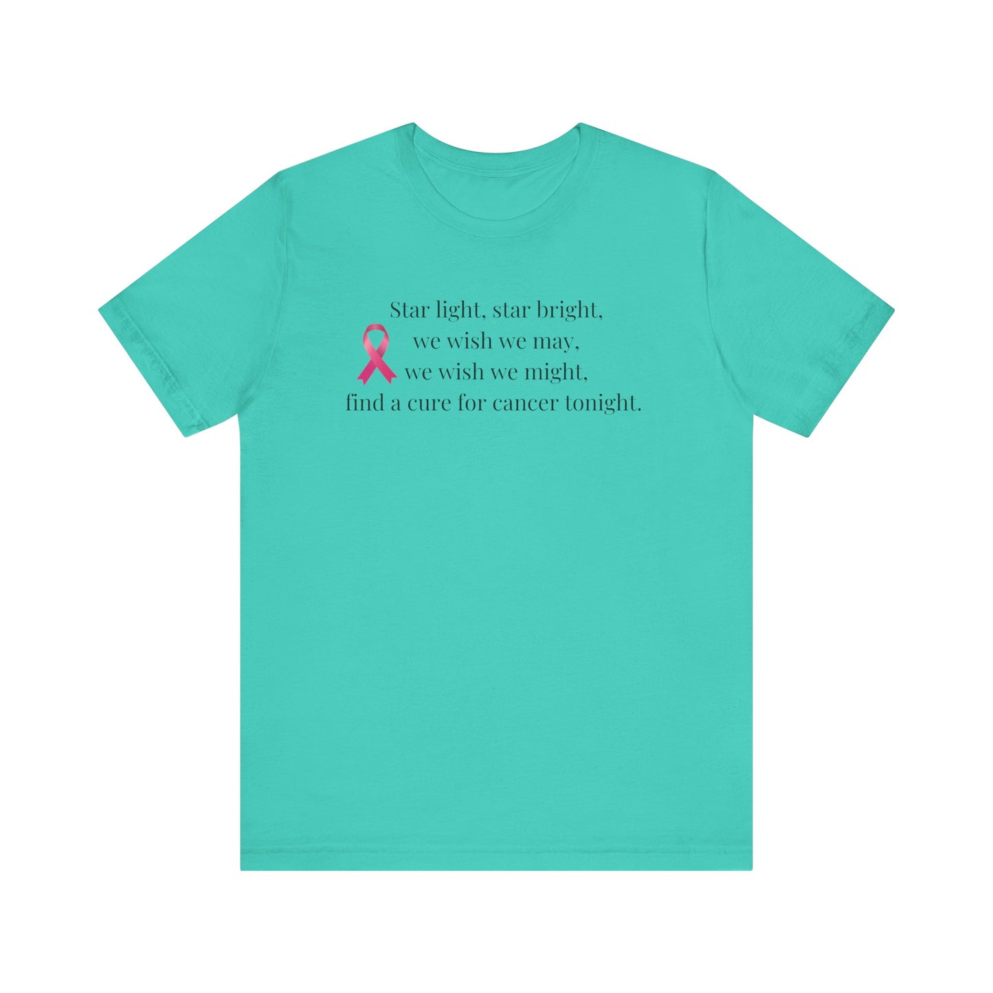 Find a Cure Cancer Awareness Tee - Short Sleeve Shirt (The Mary Beth)
