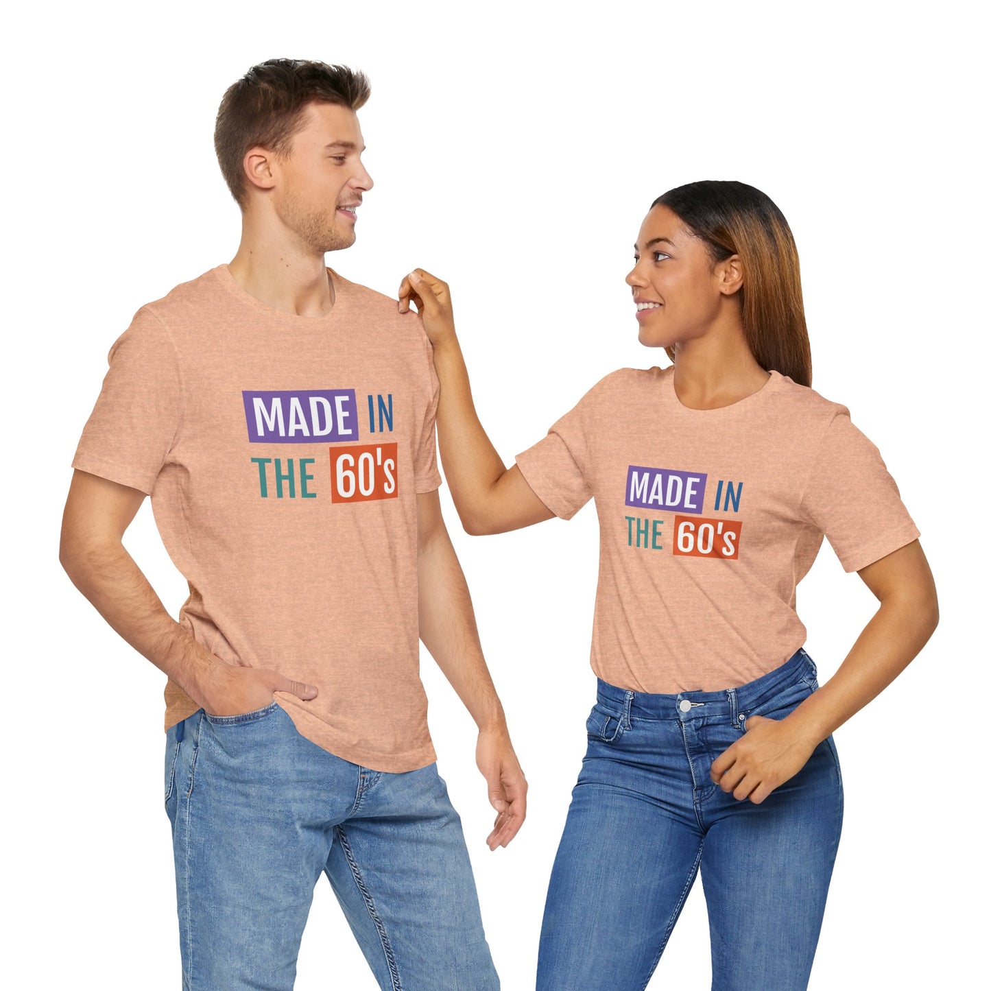 Retro 60's Tee - Unisex Jersey Short Sleeve T-Shirt - Perfect Gift for Nostalgia Lovers