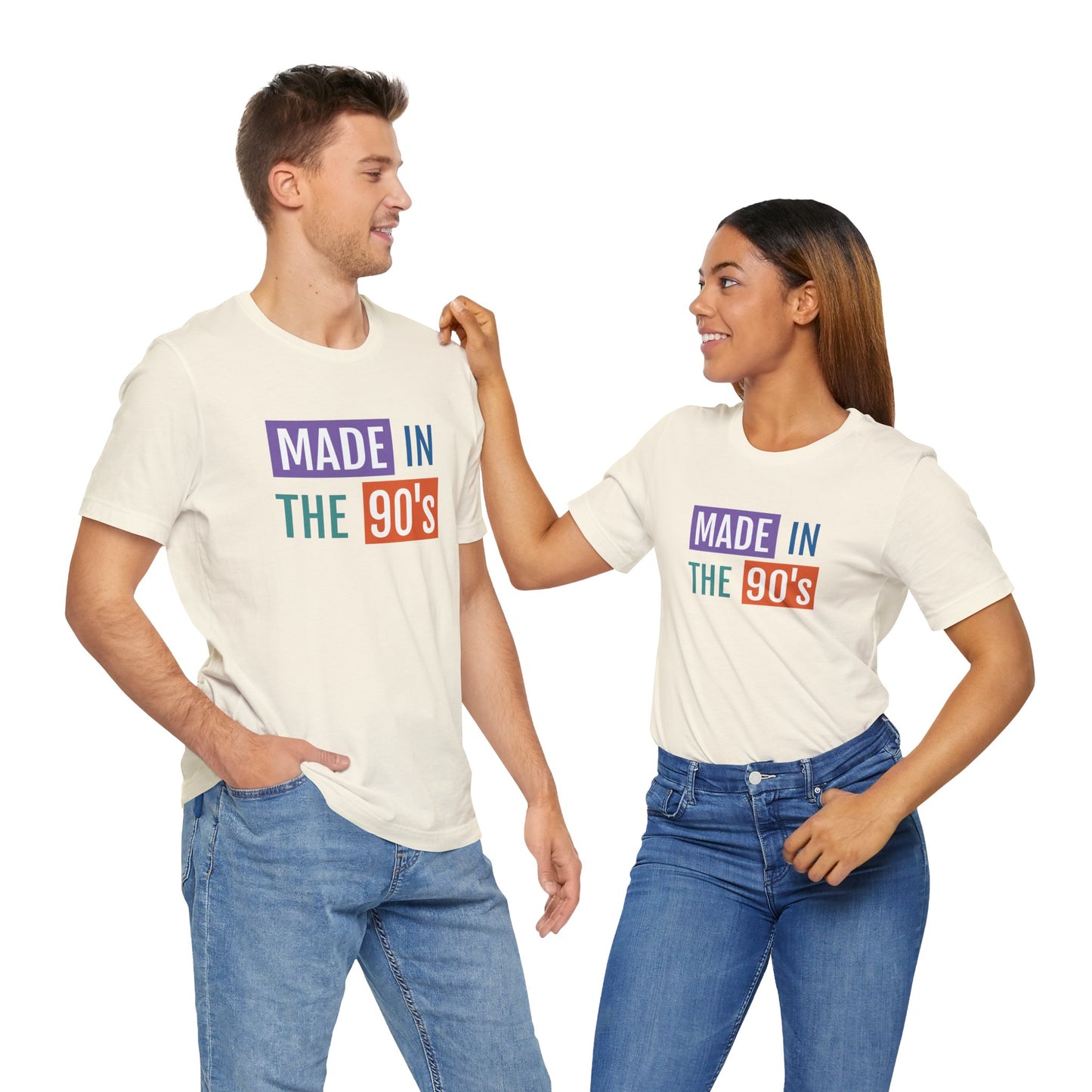 90's Nostalgia Unisex Tee - Made in the 90's Short Sleeve T-Shirt