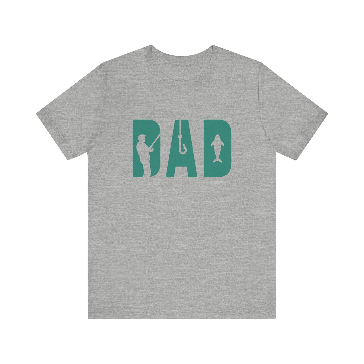 Fishing Dad Jersey Tee - Perfect Gift for Father's Day and Outdoor Lovers