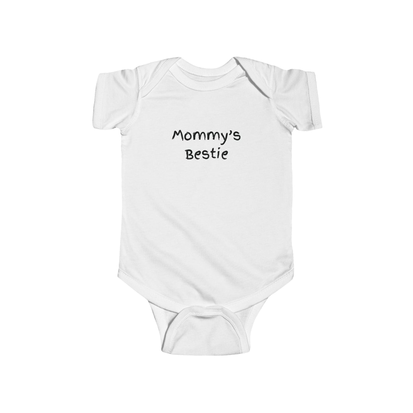 Cute Infant Bodysuit - "Mommy's Bestie" Baby Outfit