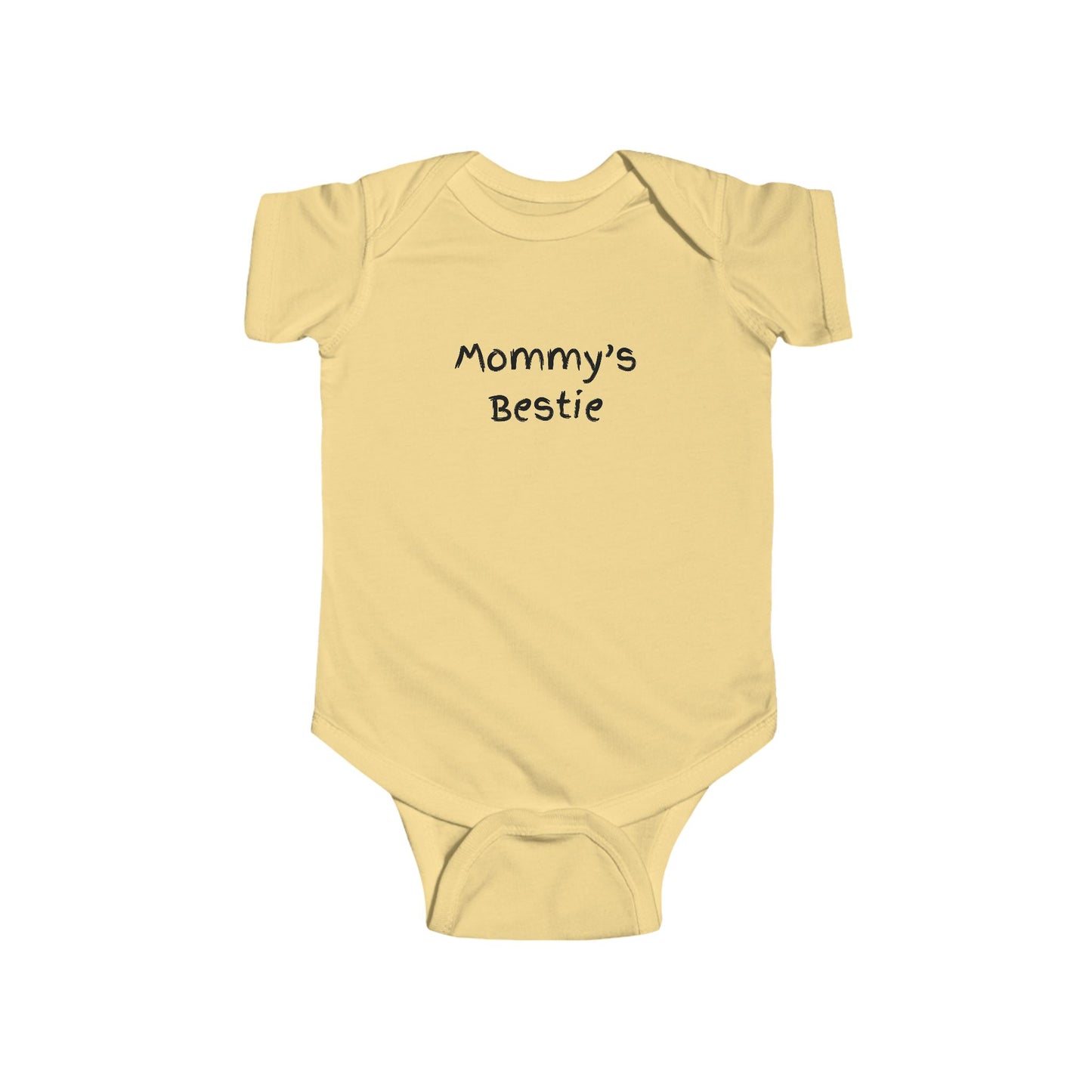 Cute Infant Bodysuit - "Mommy's Bestie" Baby Outfit