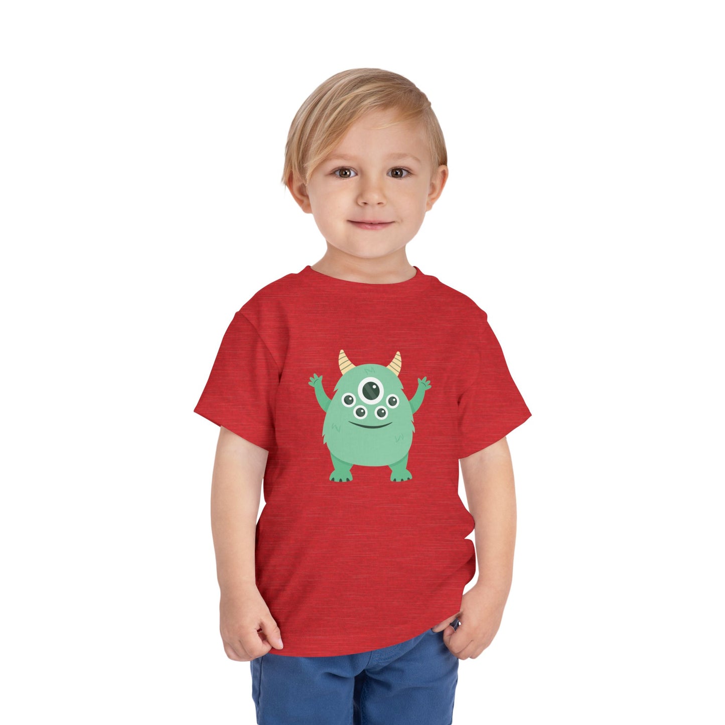 Cute Monster Toddler Tee – Fun Short Sleeve Shirt for Kids