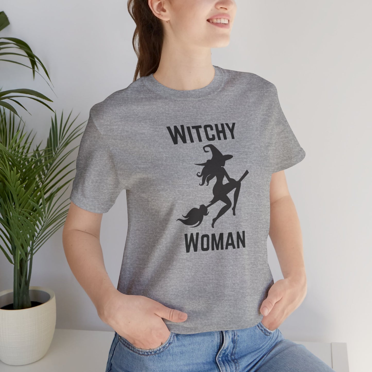 Witchy Woman Tee, Magical Shirt, Halloween Apparel, Gift for Witches, Cute Witch T-Shirt, Witchcraft Fashion