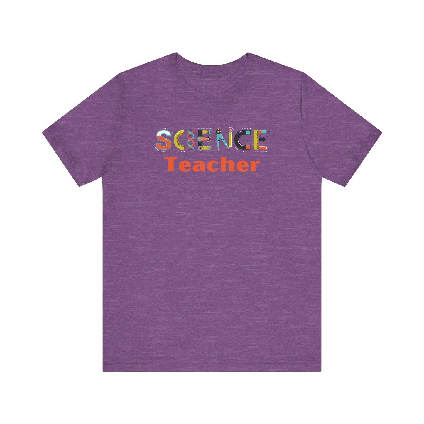 Science Teacher Unisex Tee - Fun & Colorful Graphic Shirt for Educators