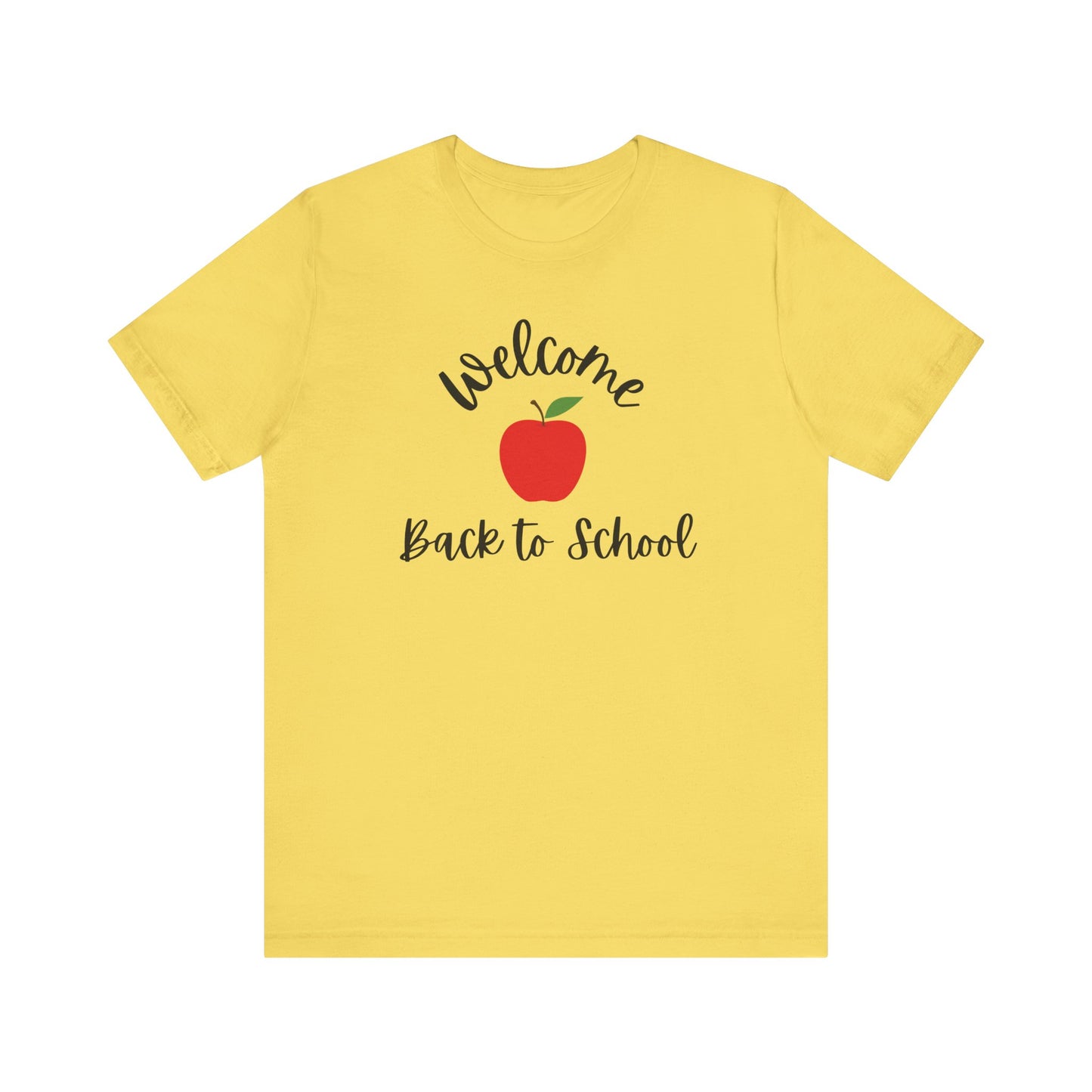 Back to School Tee, Welcome Back to School T-Shirt, Unisex Jersey Shirt, Teacher Gift, Student Fashion, Kids School Outfit