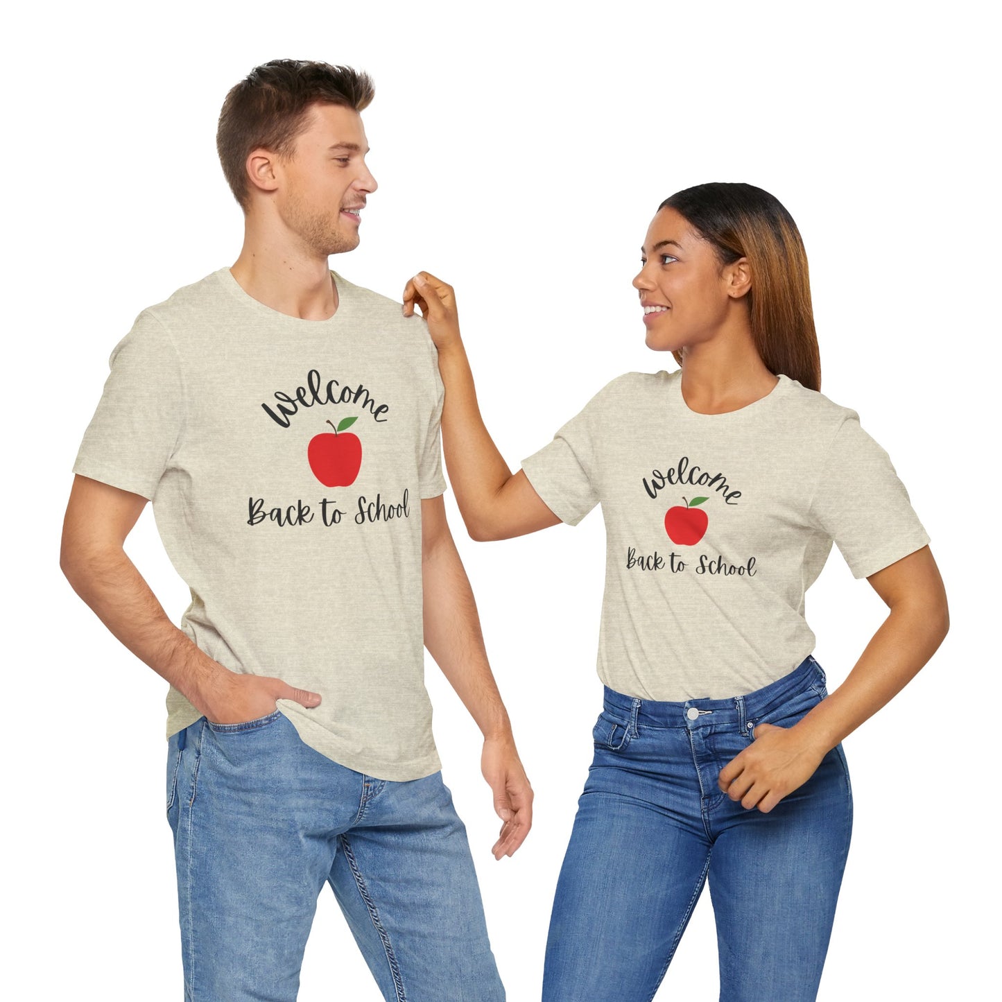 Back to School Tee, Welcome Back to School T-Shirt, Unisex Jersey Shirt, Teacher Gift, Student Fashion, Kids School Outfit