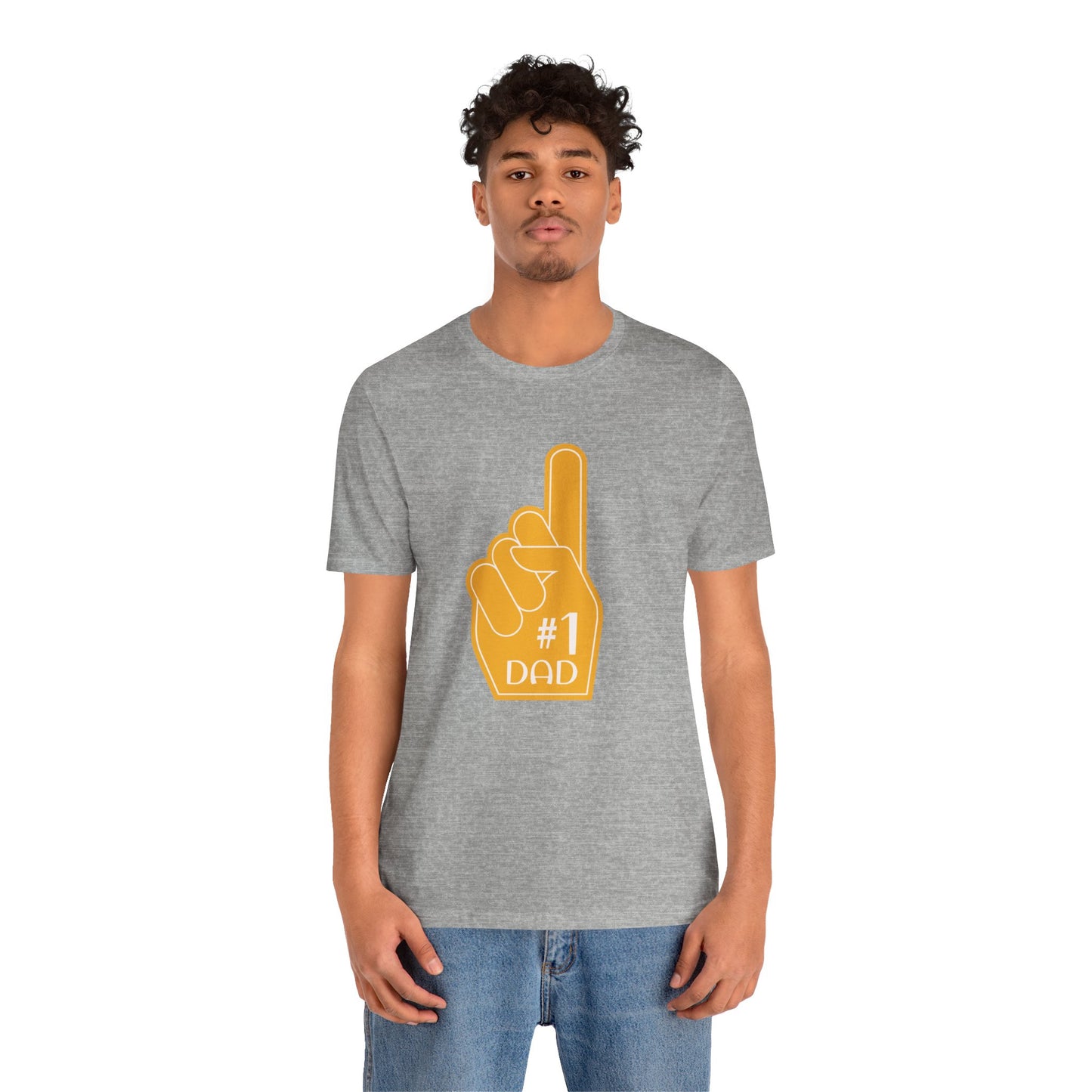 #1 Dad Jersey Tee - Perfect Father's Day Gift