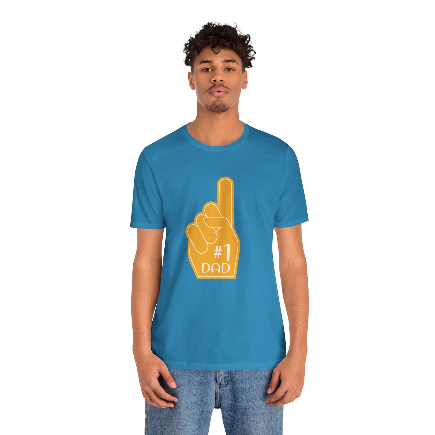 #1 Dad Jersey Tee - Perfect Father's Day Gift