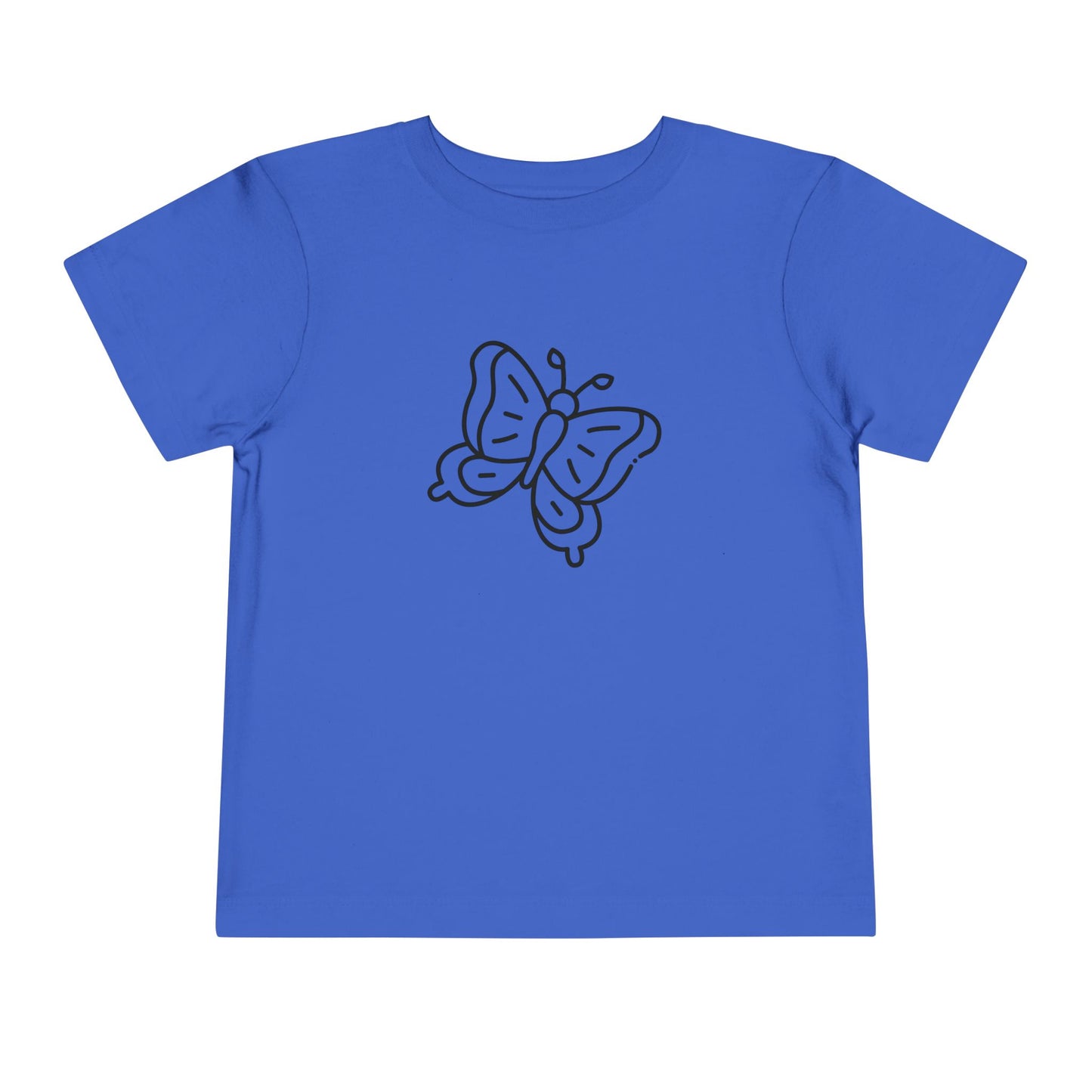 Butterfly Toddler Tee - Cute Kids Short Sleeve Shirt for Playtime and Gifts