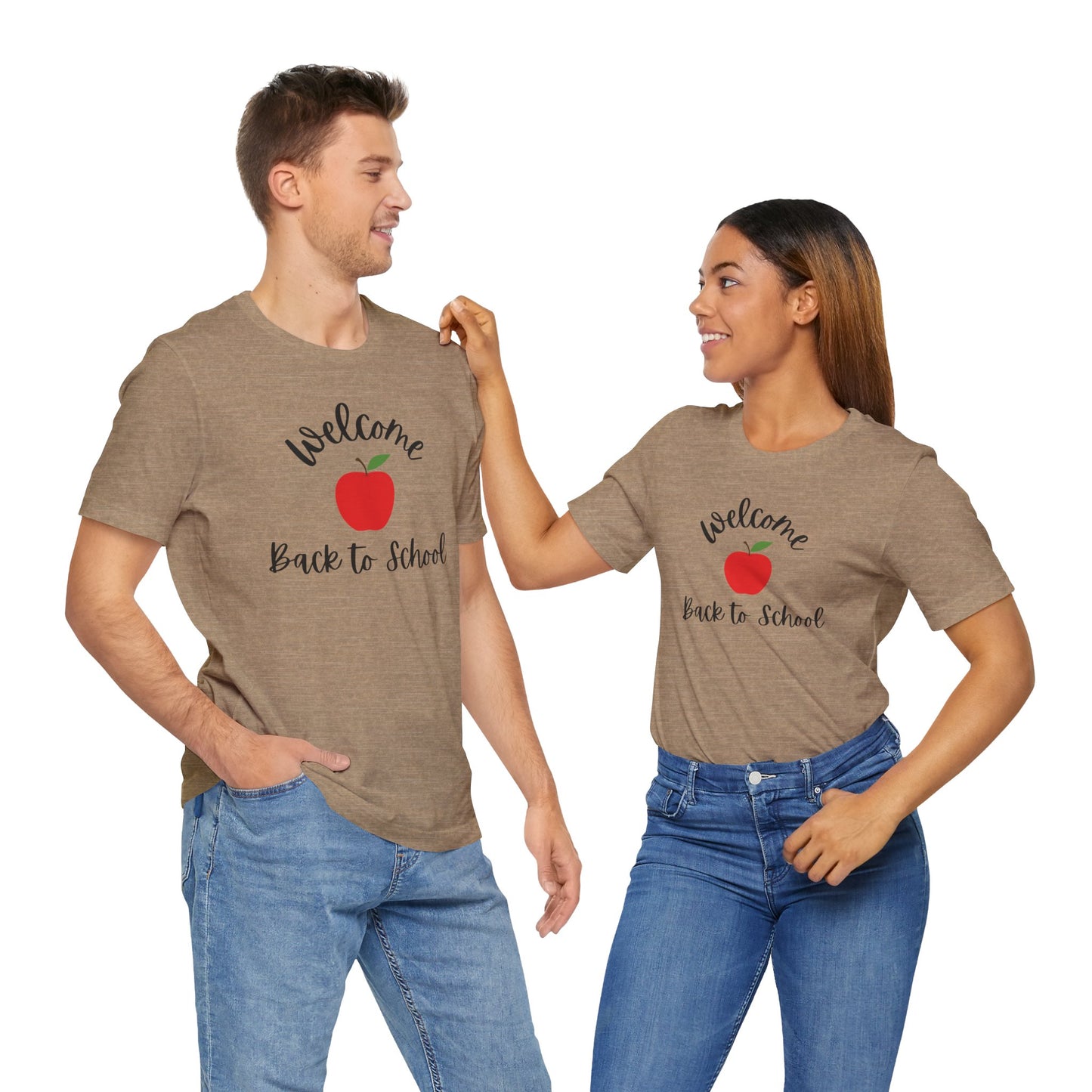 Back to School Tee, Welcome Back to School T-Shirt, Unisex Jersey Shirt, Teacher Gift, Student Fashion, Kids School Outfit