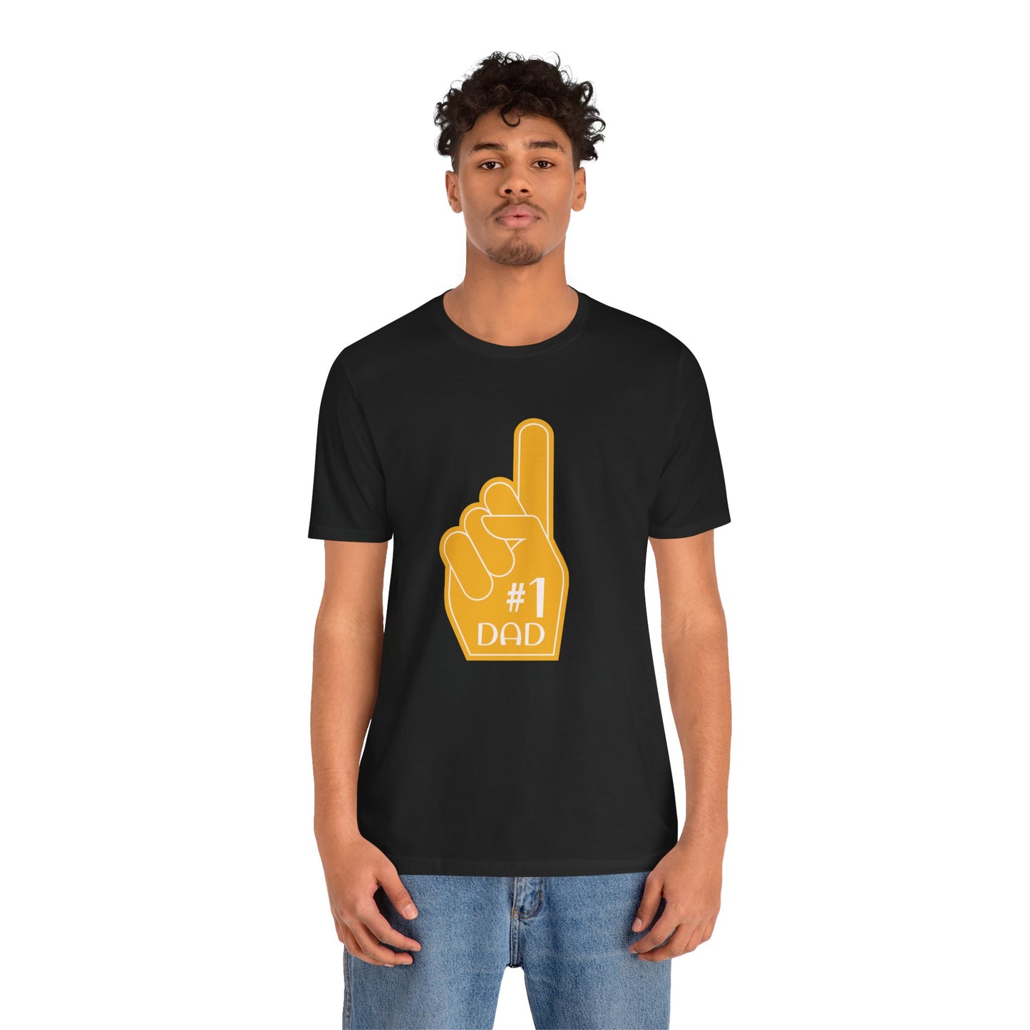 #1 Dad Jersey Tee - Perfect Father's Day Gift