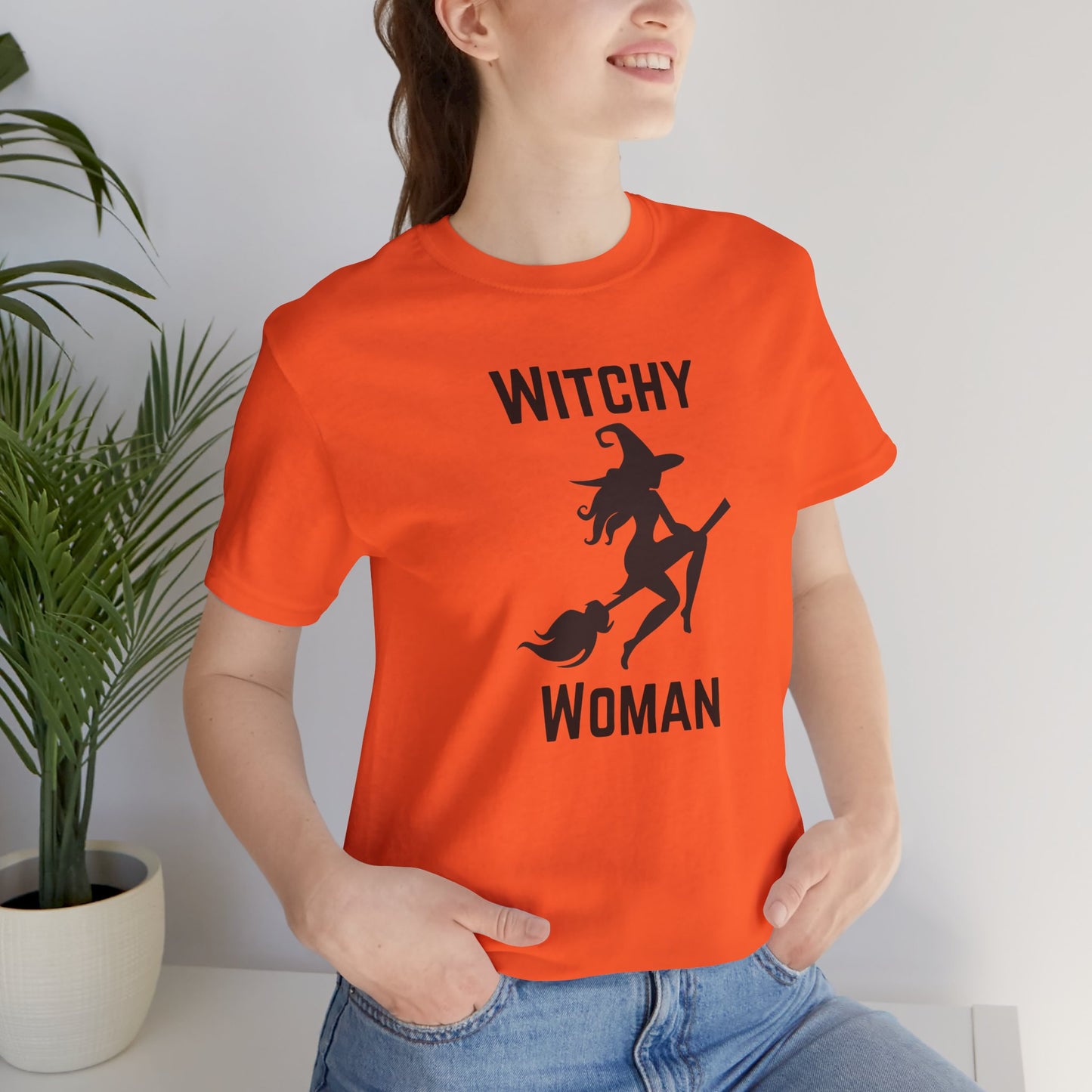 Witchy Woman Tee, Magical Shirt, Halloween Apparel, Gift for Witches, Cute Witch T-Shirt, Witchcraft Fashion
