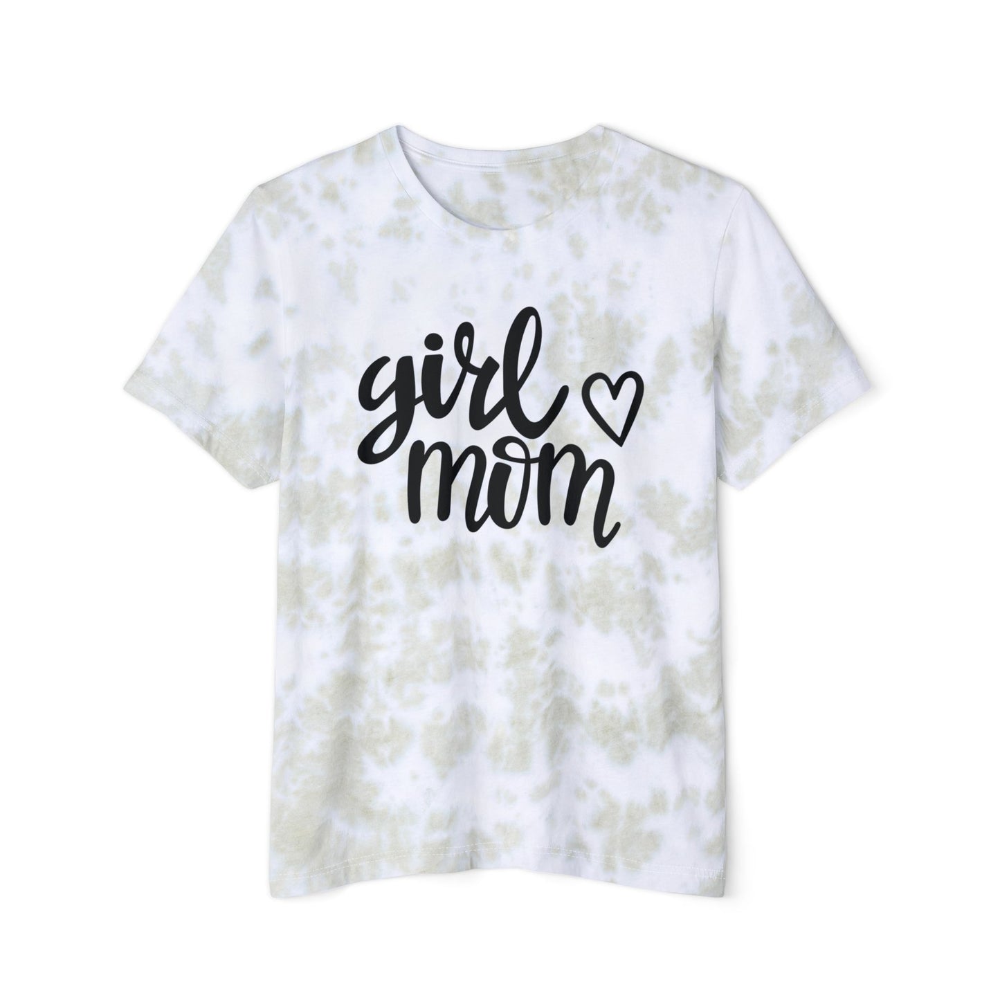 Girl Mom Tie-Dyed T-Shirt - Stylish Gift for Moms
