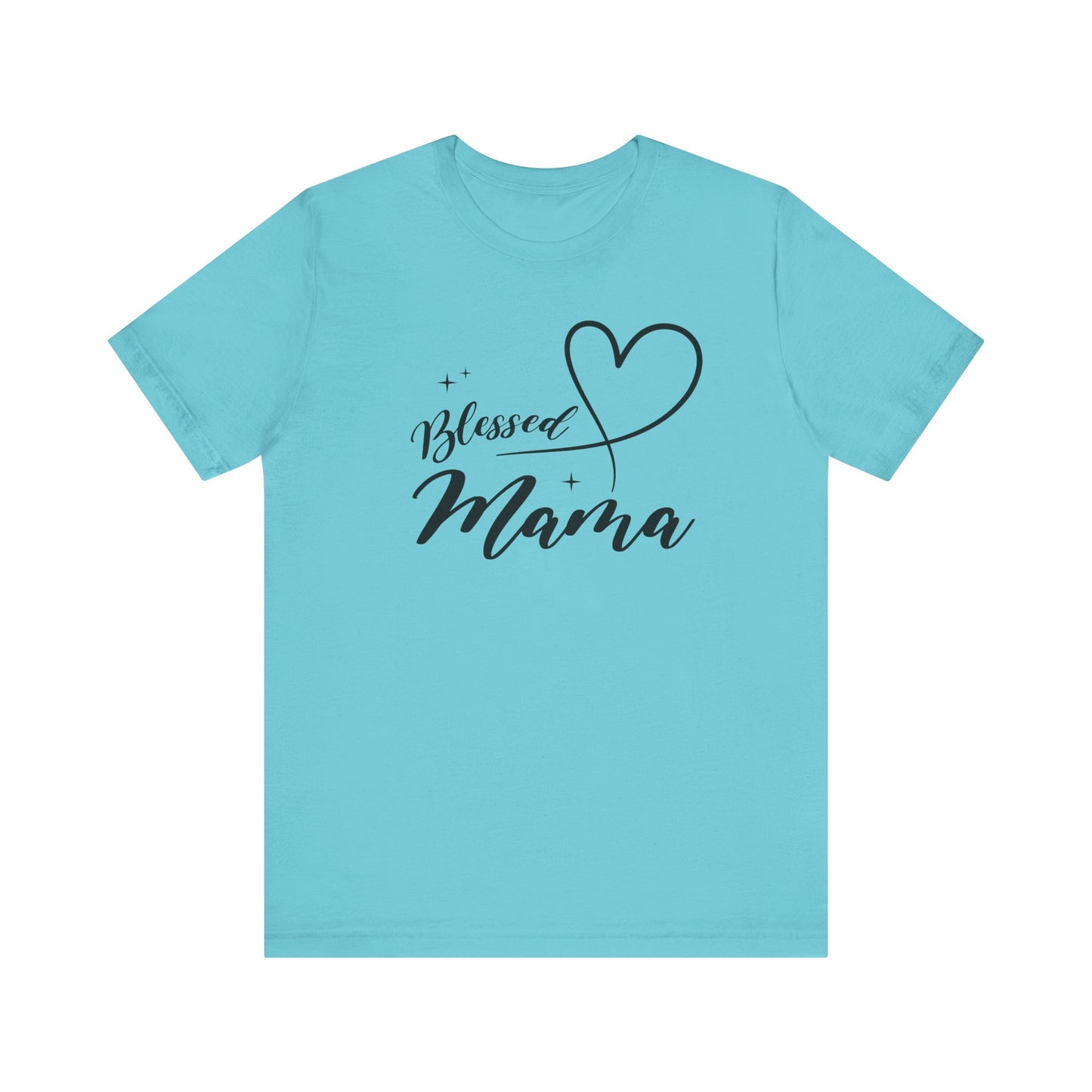 Blessed Mama Short Sleeve Tee - Perfect Gift for Moms