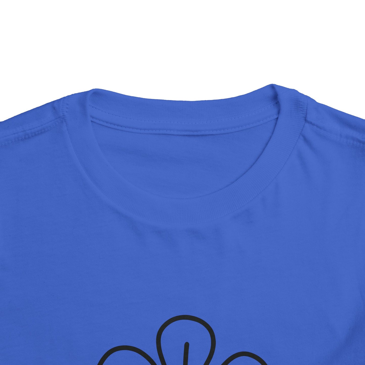 Happy Flower Toddler Short Sleeve Tee - Cute & Comfortable Kids T-Shirt