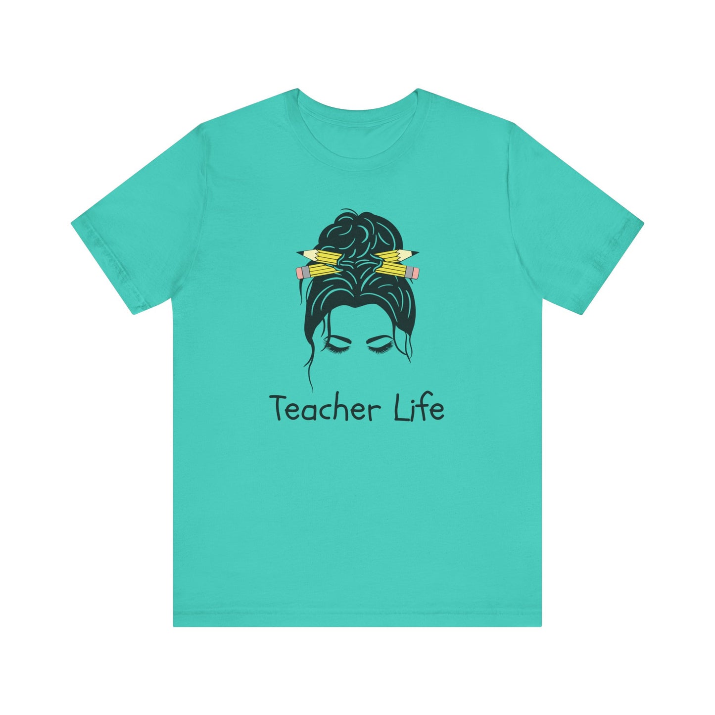 Teacher Life Jersey Tee - Comfortable and Stylish Gift for Educators