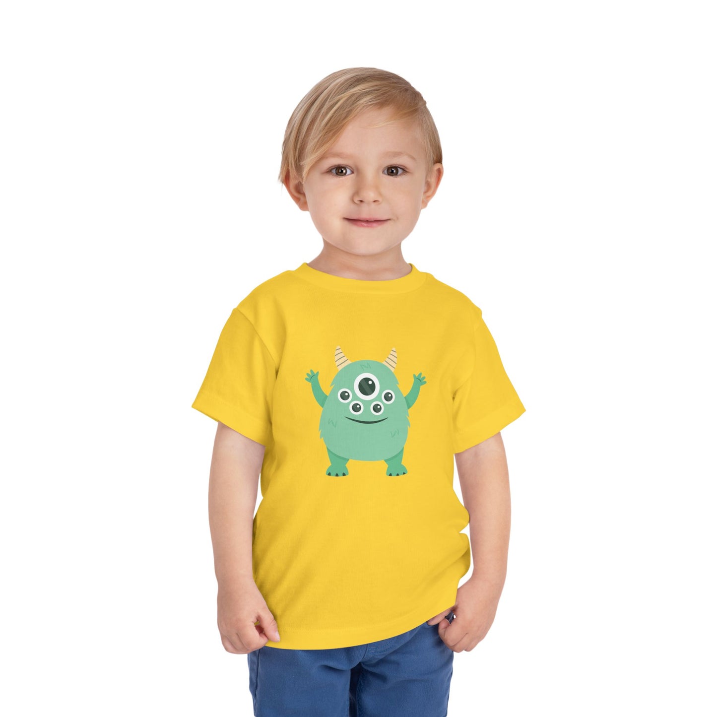 Cute Monster Toddler Tee – Fun Short Sleeve Shirt for Kids