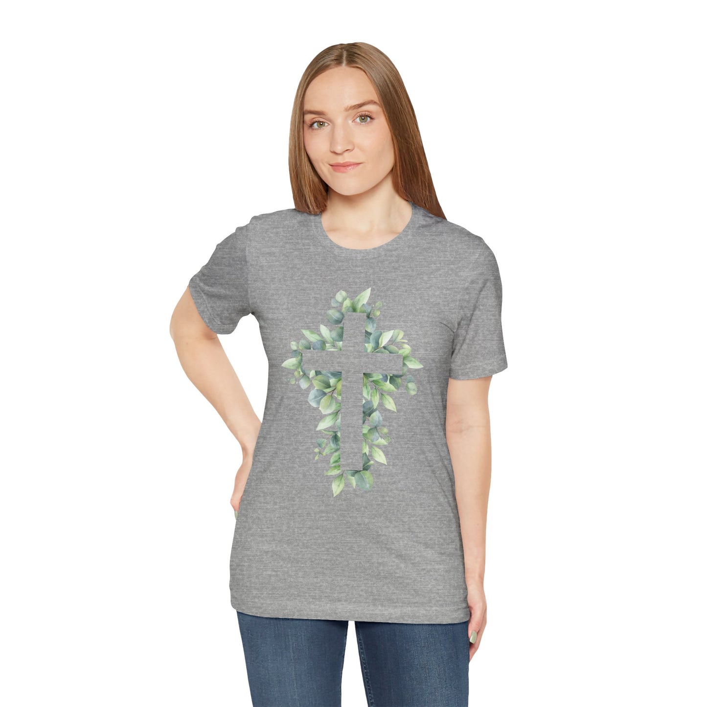 Cross with Leaves T-Shirt