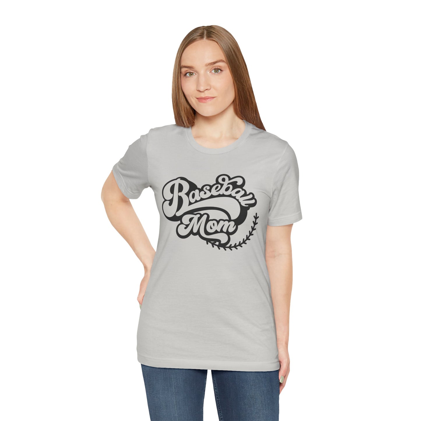 Baseball Mom Jersey Tee - Supportive & Stylish Shirt for Sports Moms