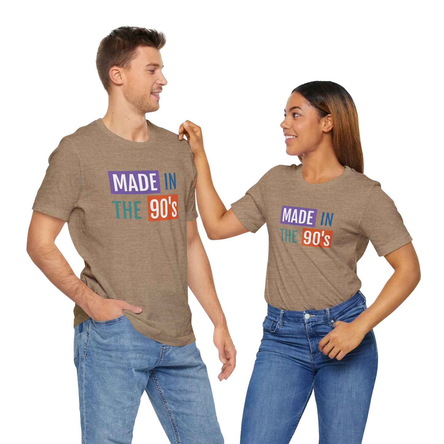 90's Nostalgia Unisex Tee - Made in the 90's Short Sleeve T-Shirt