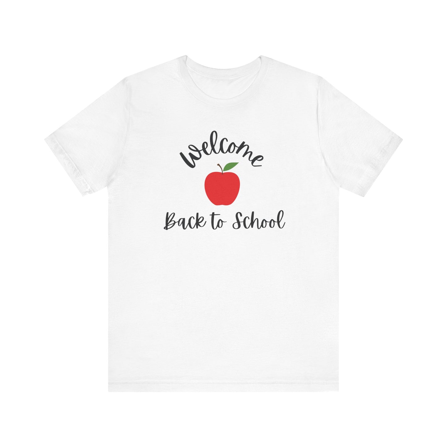 Back to School Tee, Welcome Back to School T-Shirt, Unisex Jersey Shirt, Teacher Gift, Student Fashion, Kids School Outfit