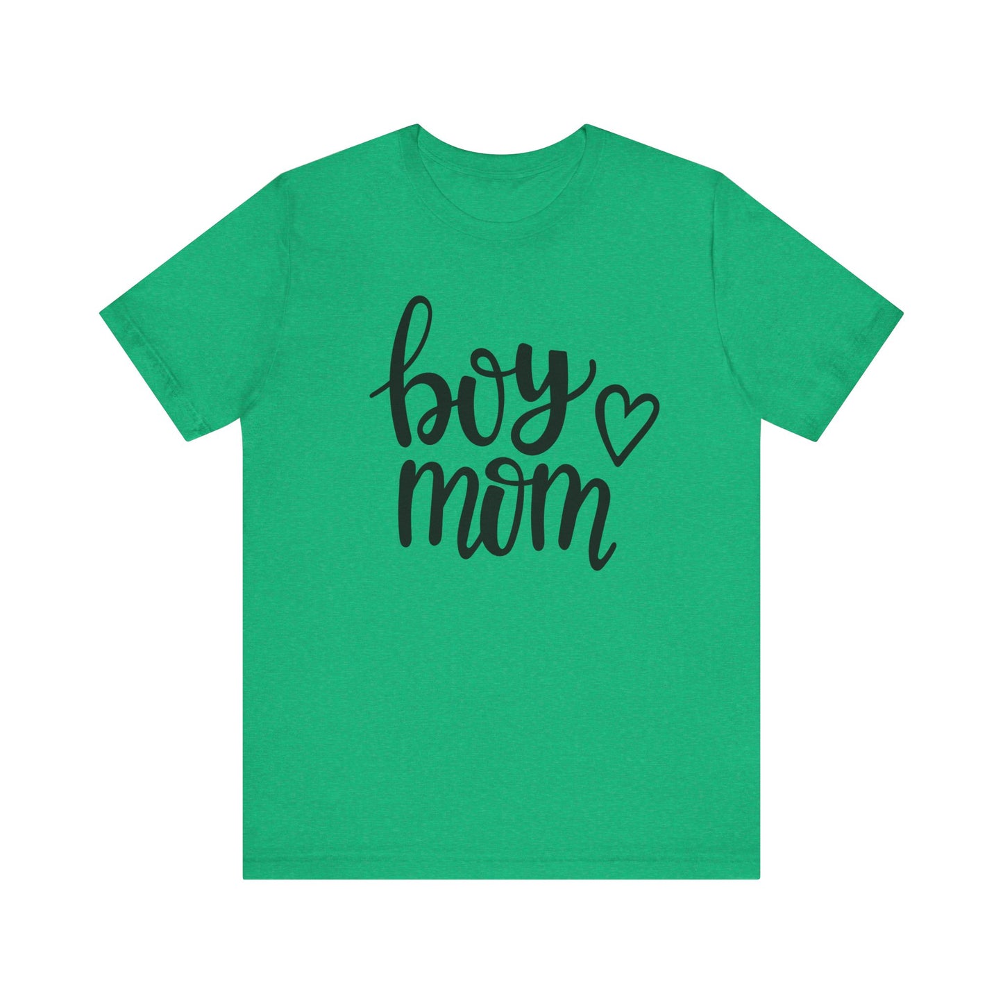 Boy Mom Graphic Tee -Jersey Short Sleeve T-Shirt